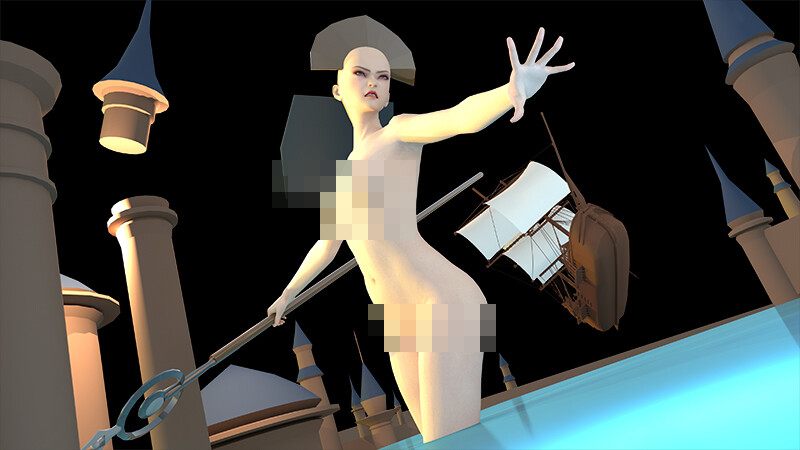 Made this 3D after doing the sketch. Helps a lot to understand how light hits the form but I do not recommend using the 3D for characters. Trust your own drawings!
