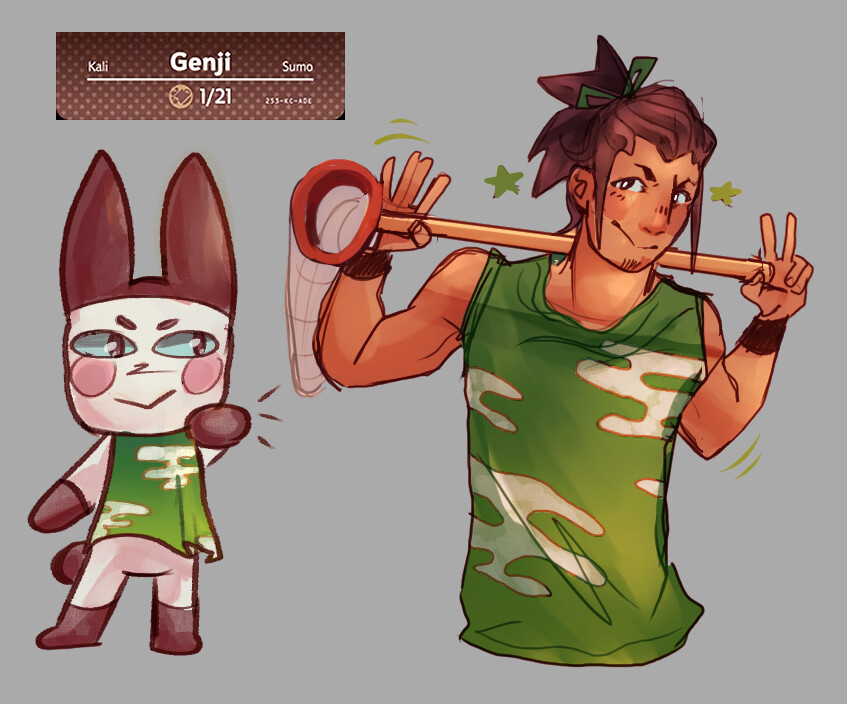 ArtStation - Animal Crossing Human Design Concepts