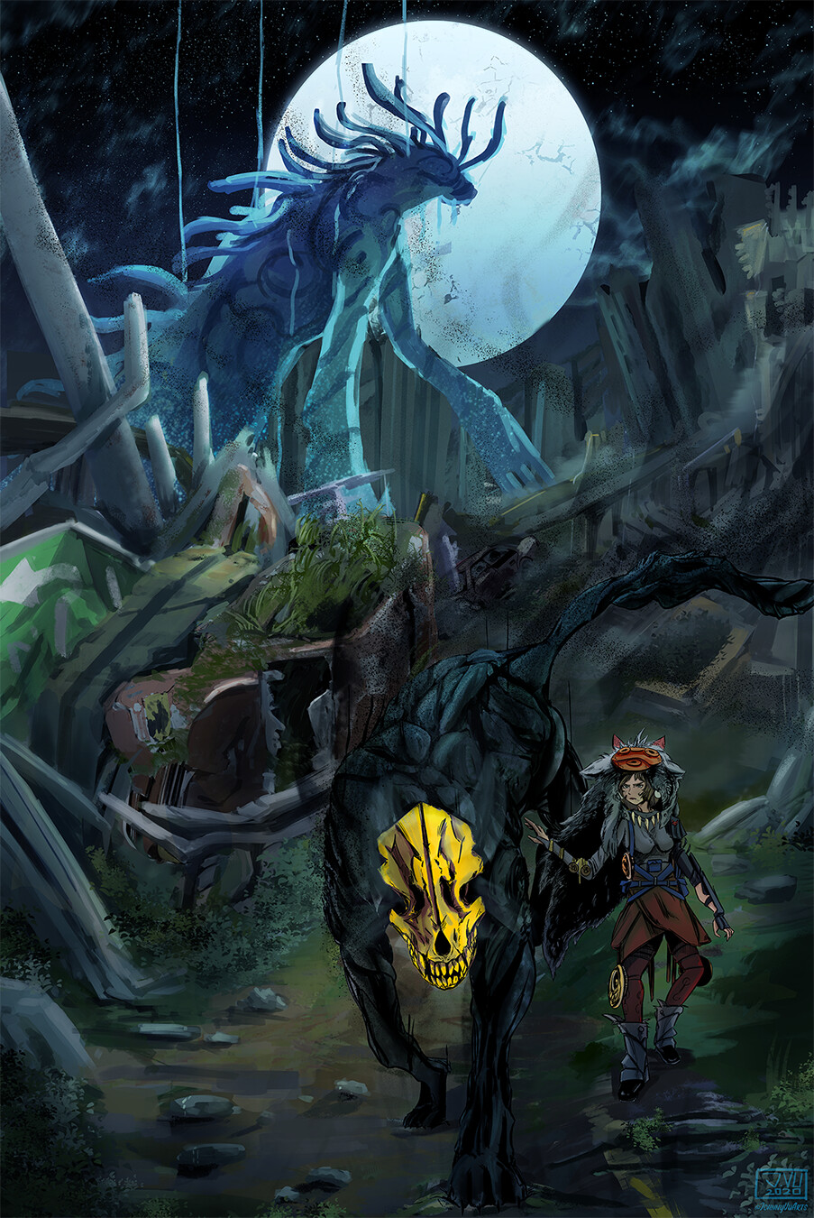Death Princess Mononoke Stranding