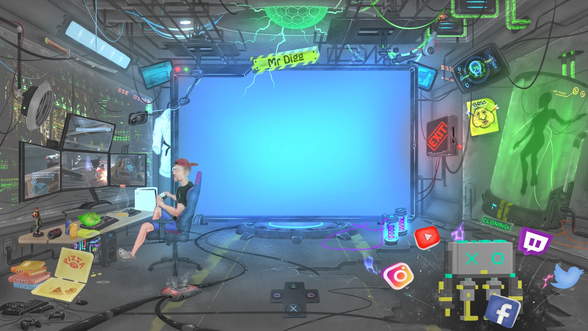 ArtStation - Gamer's lab