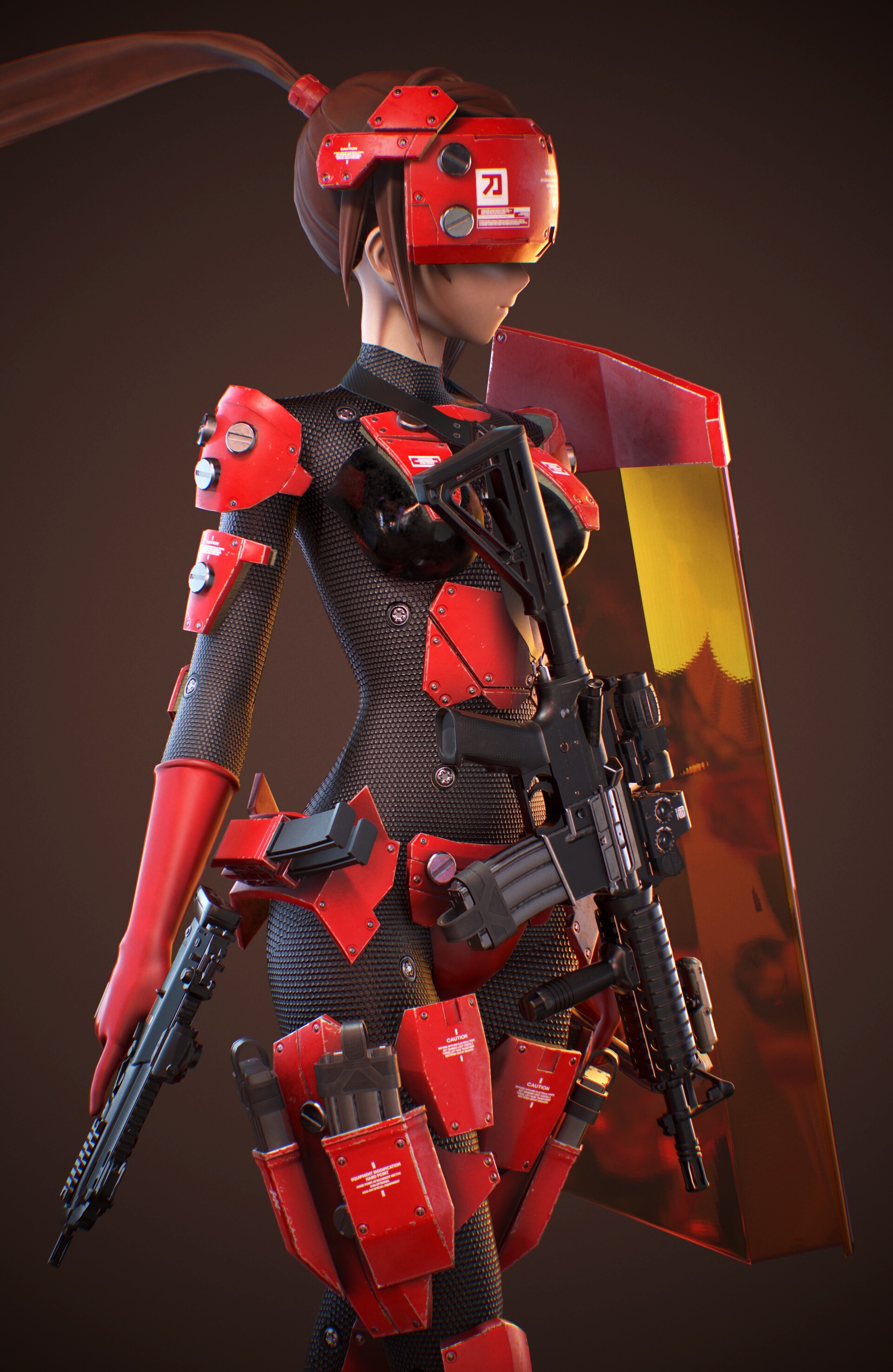 Dika Yudhistira Saputra Sci Fi Female Combatant Top 10 anime armor list. dika yudhistira saputra sci fi female