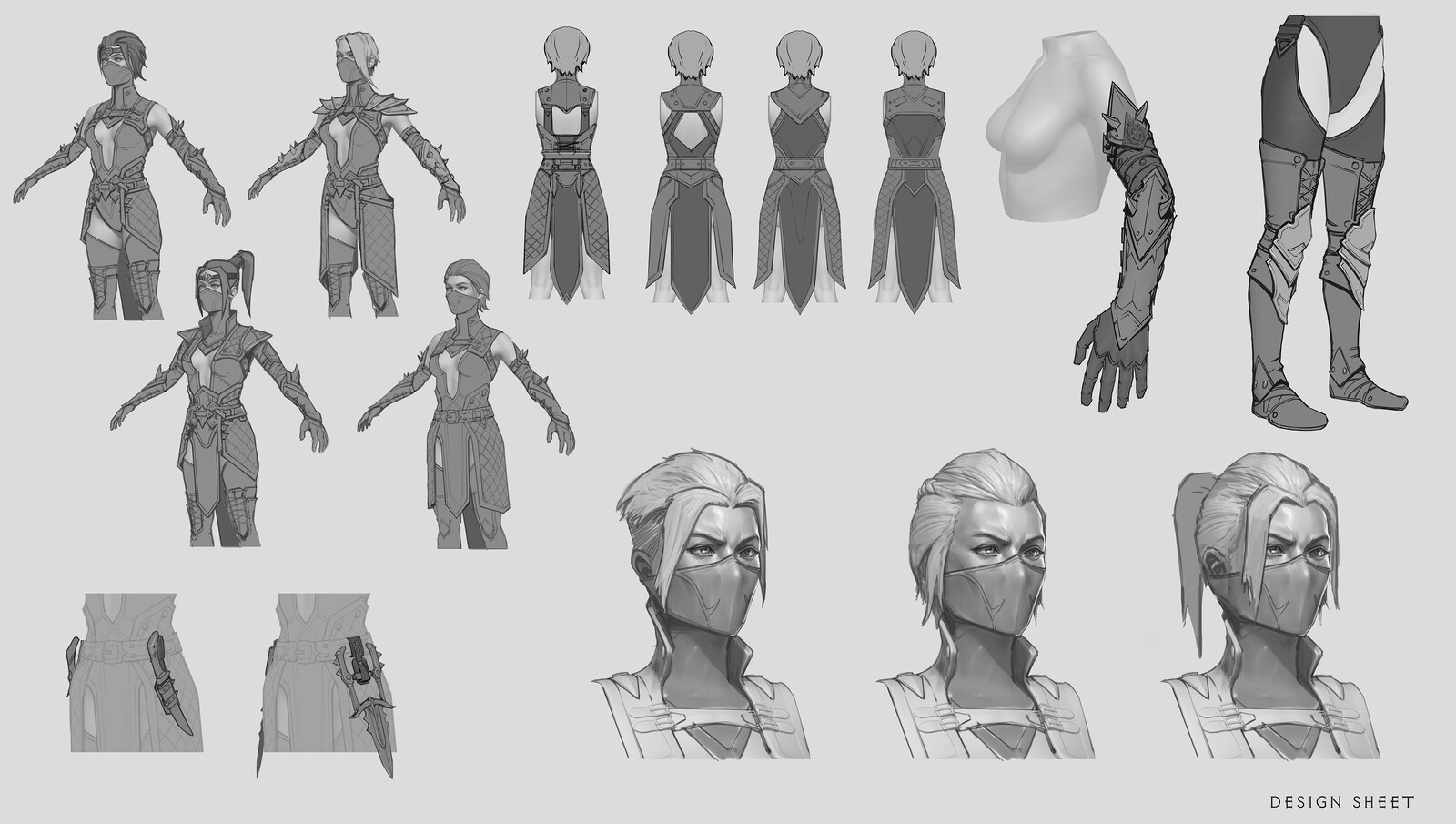 Assassin Concept Page
