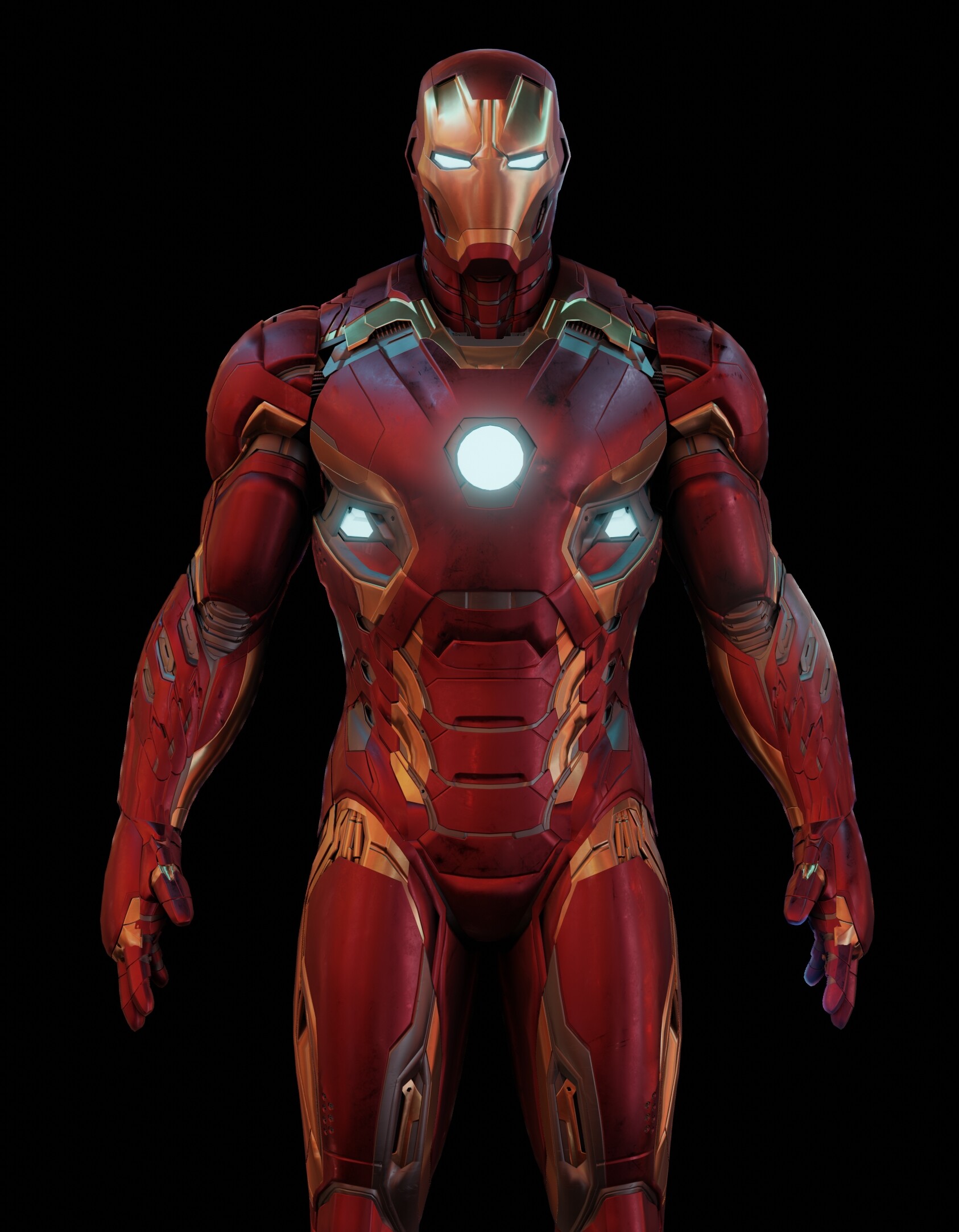 Iron Man Mark 45 test 2.