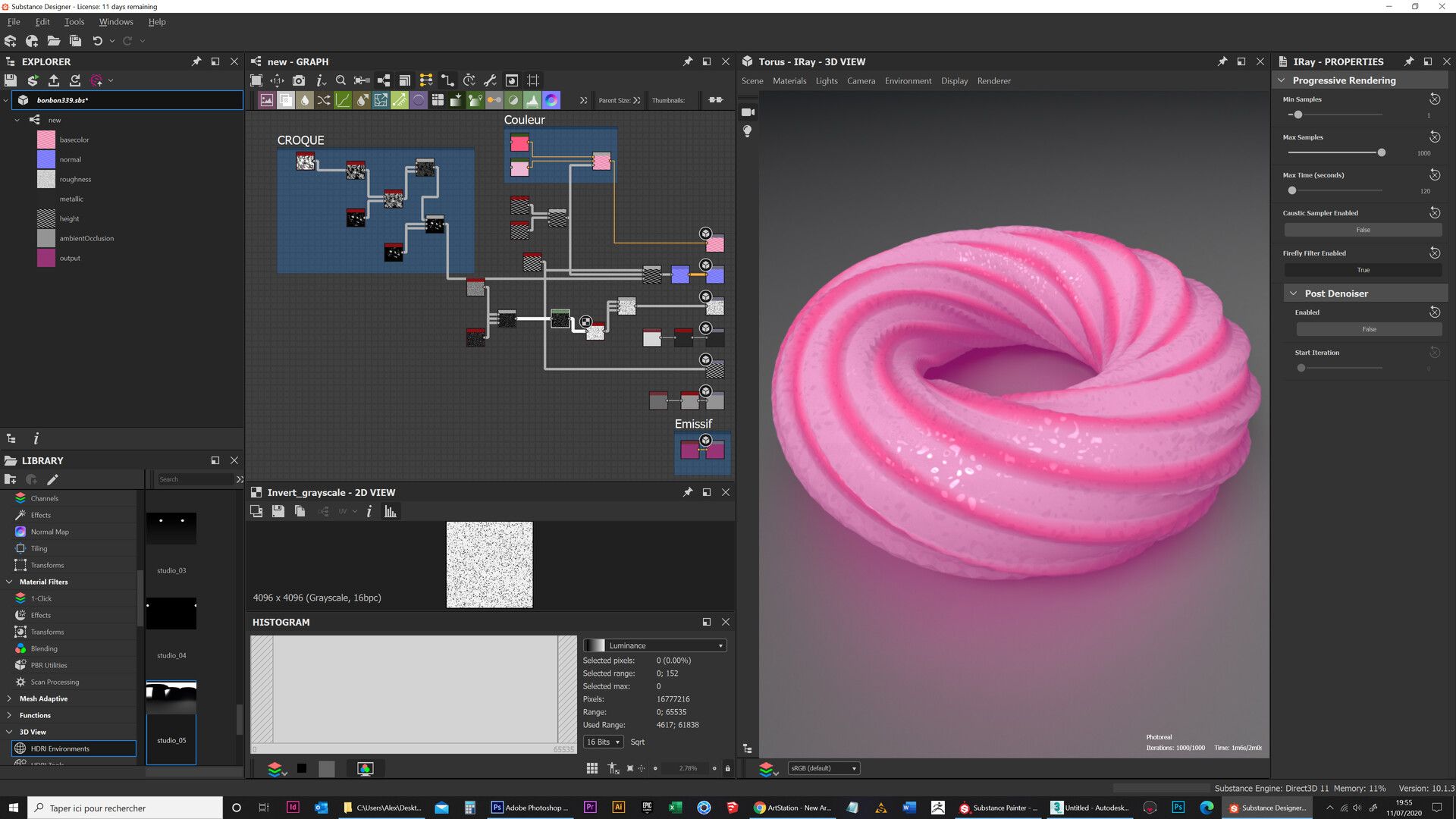Как добавить картинку в substance painter