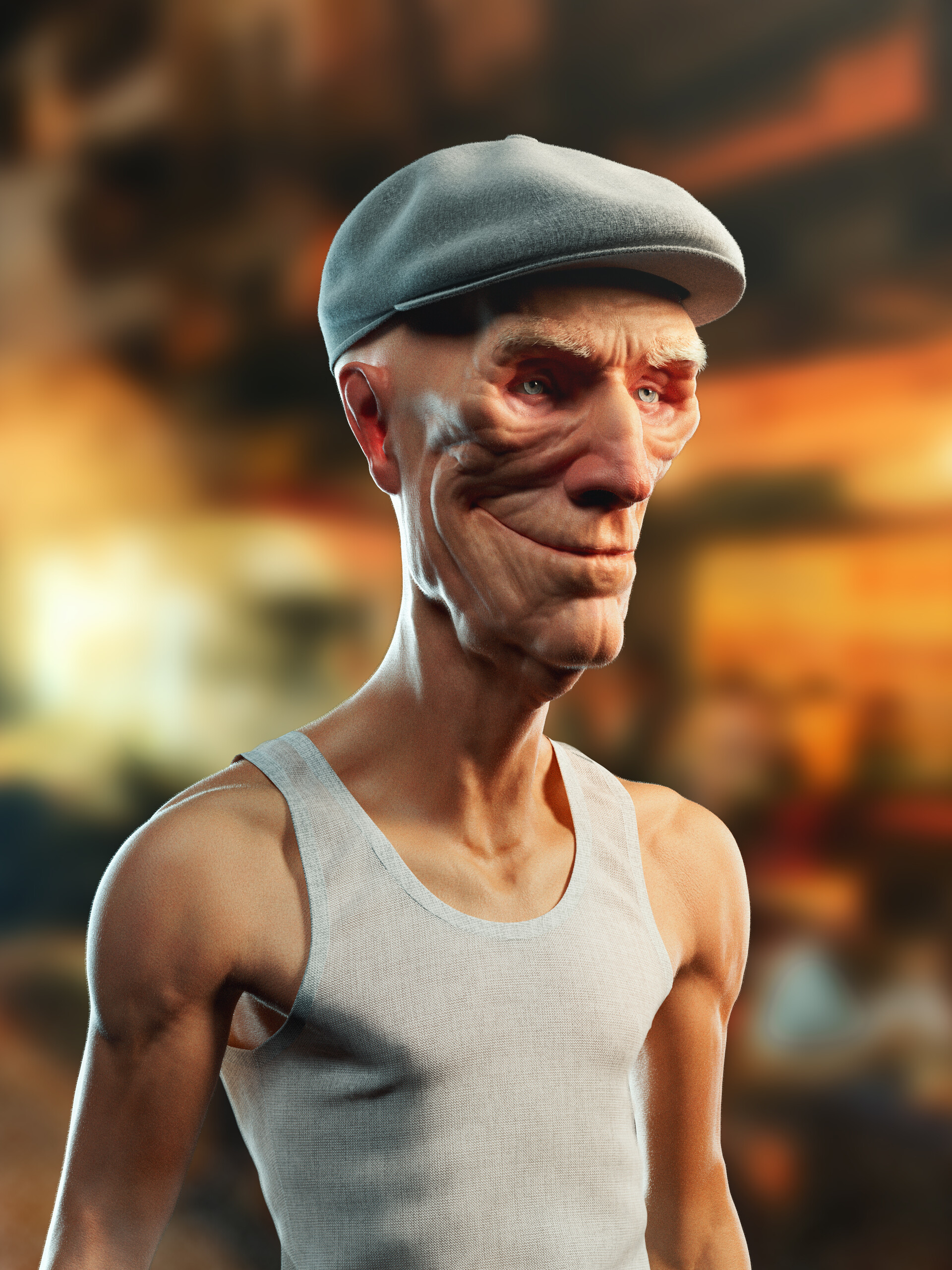 Artstation Old Man Andreas Krane Please report this creep and inform your parents. artstation