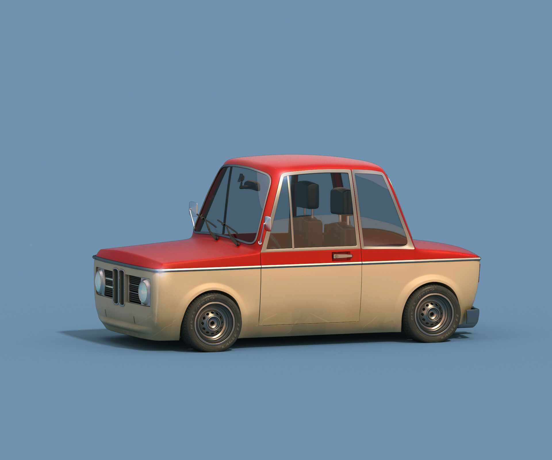 Mohamed Salah - Cartoon Car