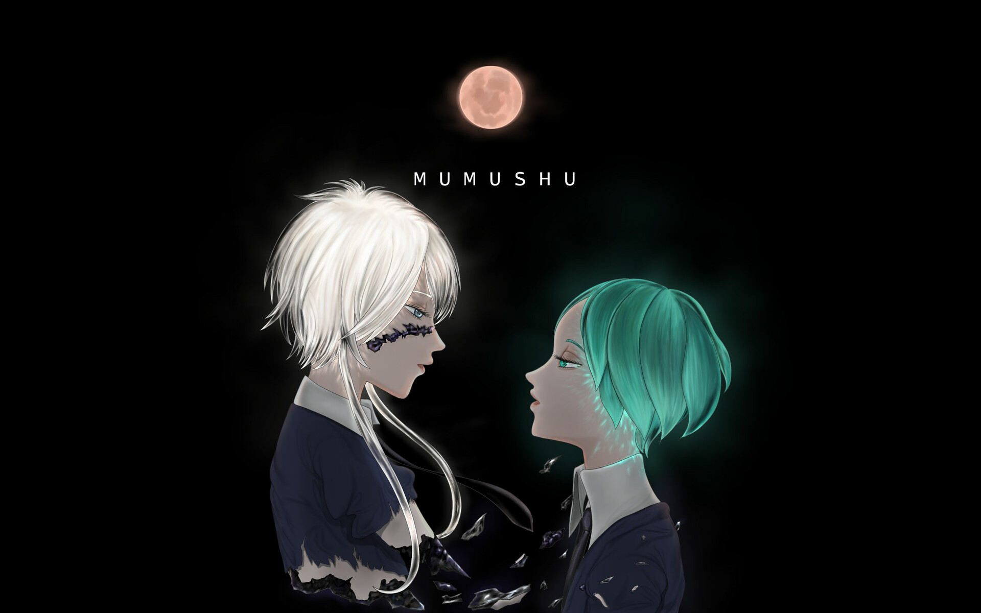 Artstation ゴースト クォーツとフォスフォフィライト Mumu Shu