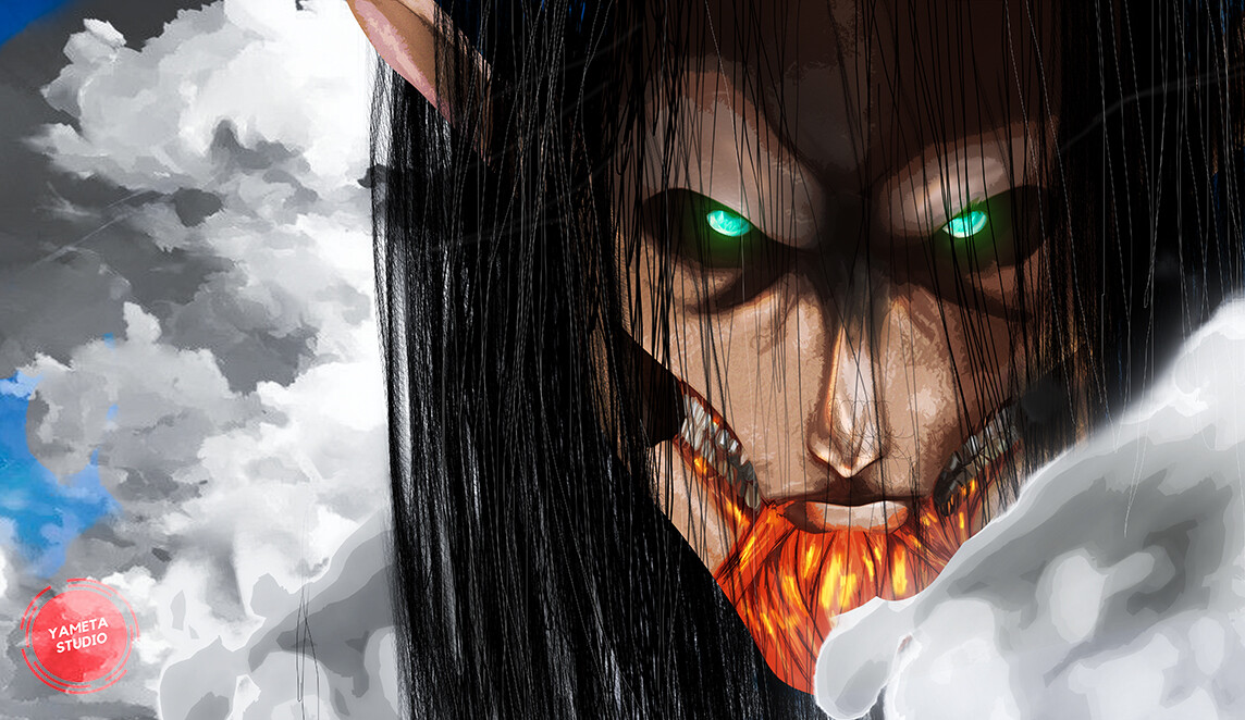 Artstation The Attack Titan Yameta Studio My early prediction on eren new founding titan form. the attack titan yameta studio
