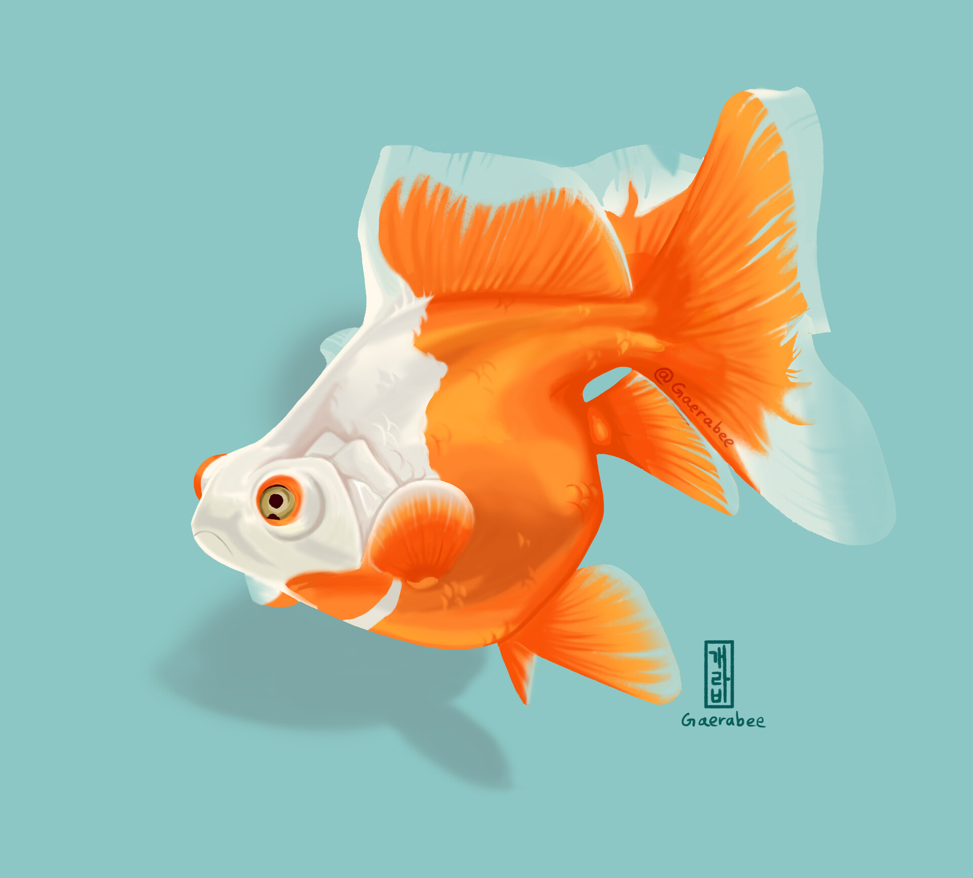 goldfish art