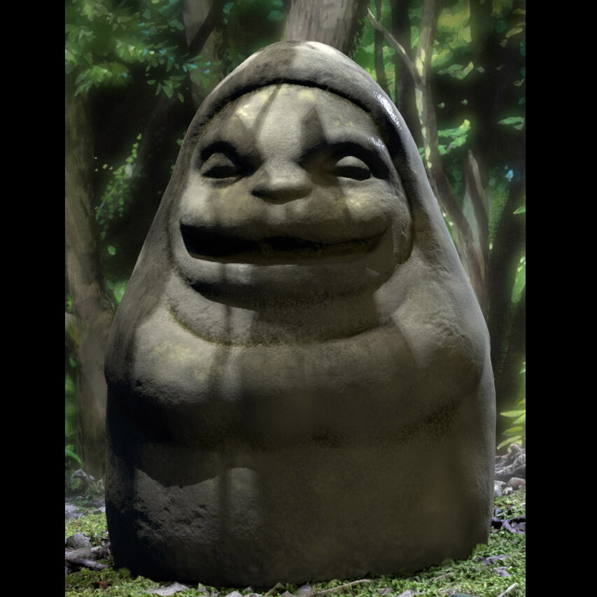 Artstation Spirited Away Dōsojin Statue Download