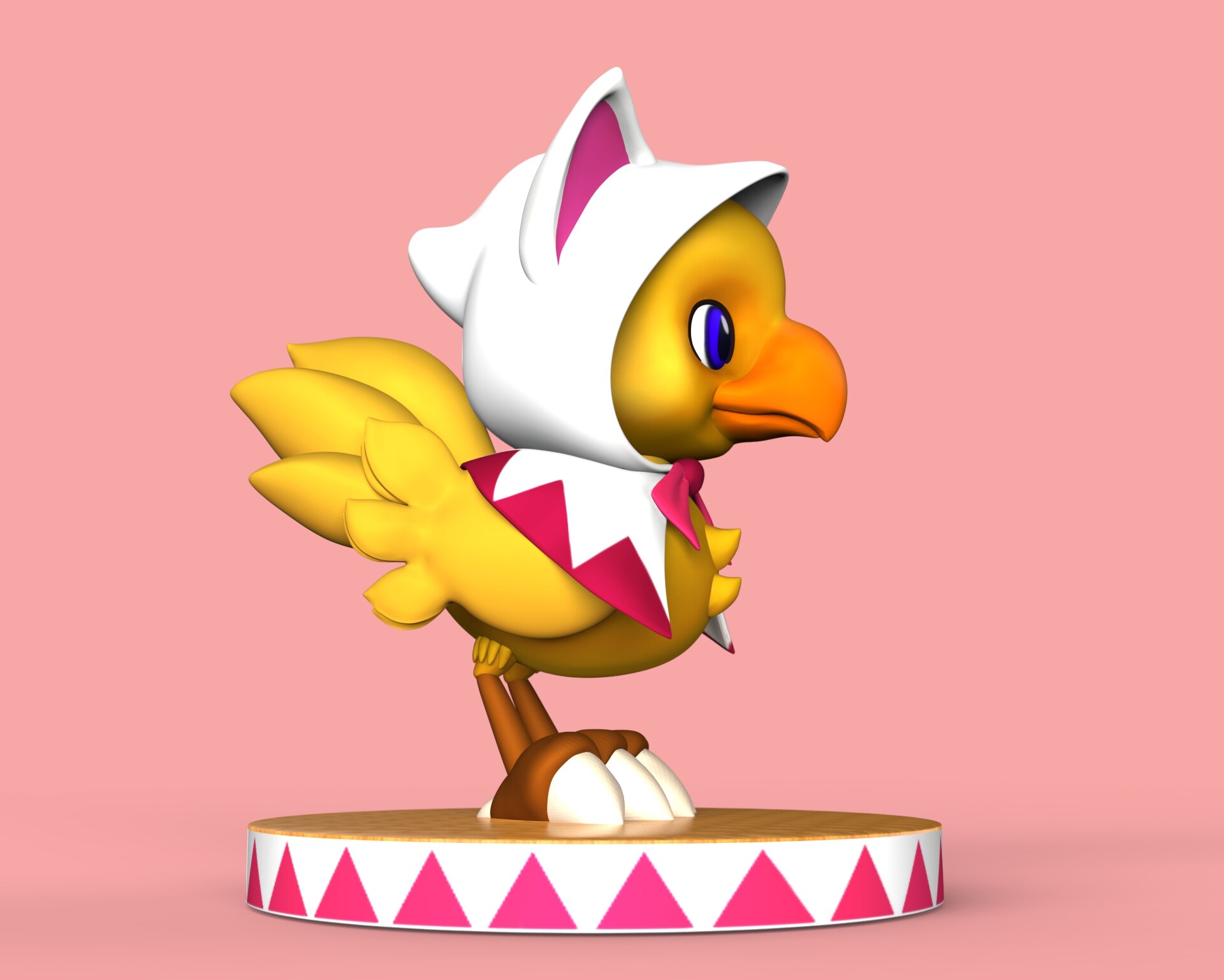 Chocobo white mage top