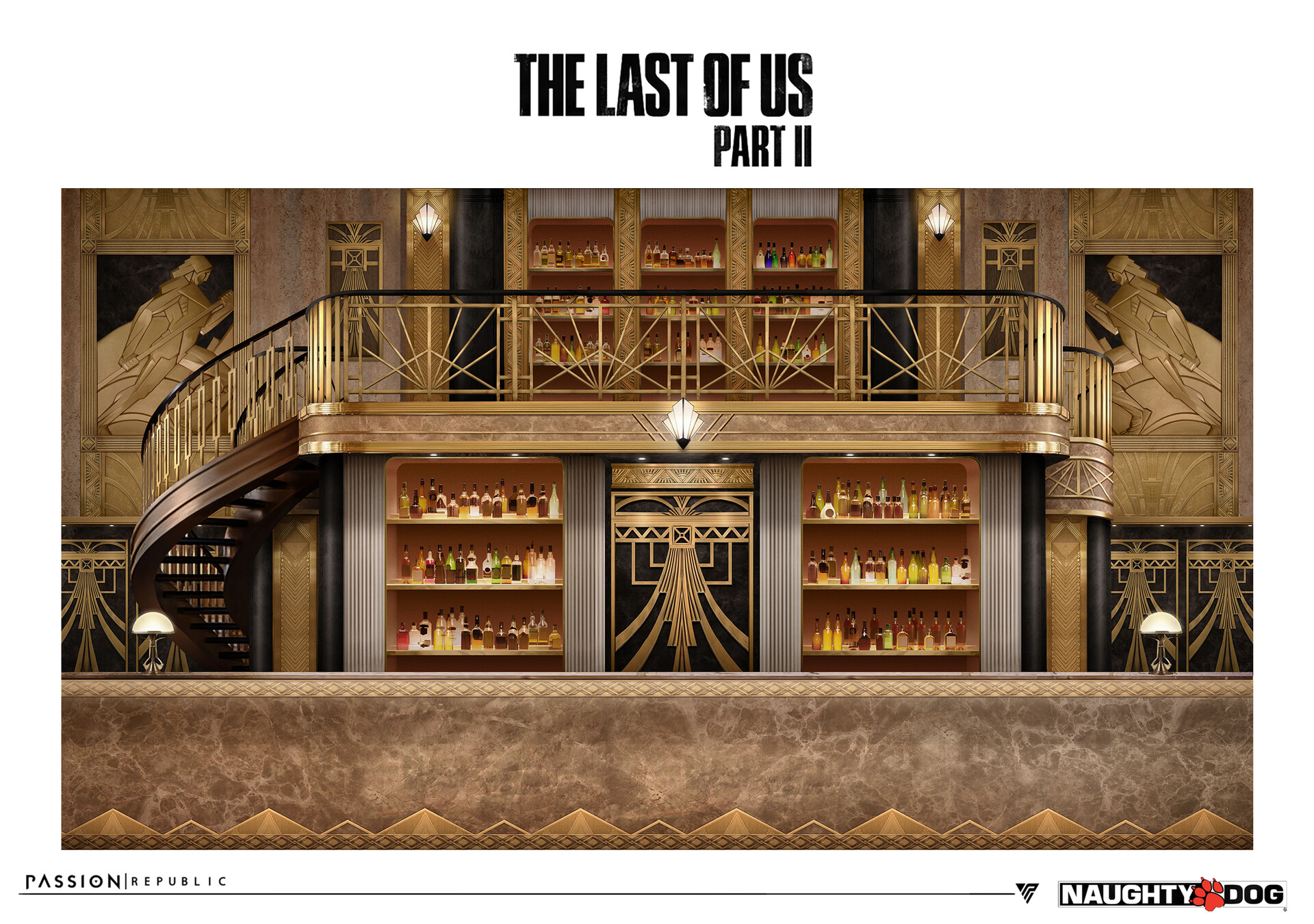 【現品限り一斉値下げ！】 - 2 Part Us: of Last The - Choo James Theater Art Concept Props 家庭用ゲームソフト