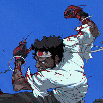 Tonton revolver tonton revolver afro samurai randy 01 final