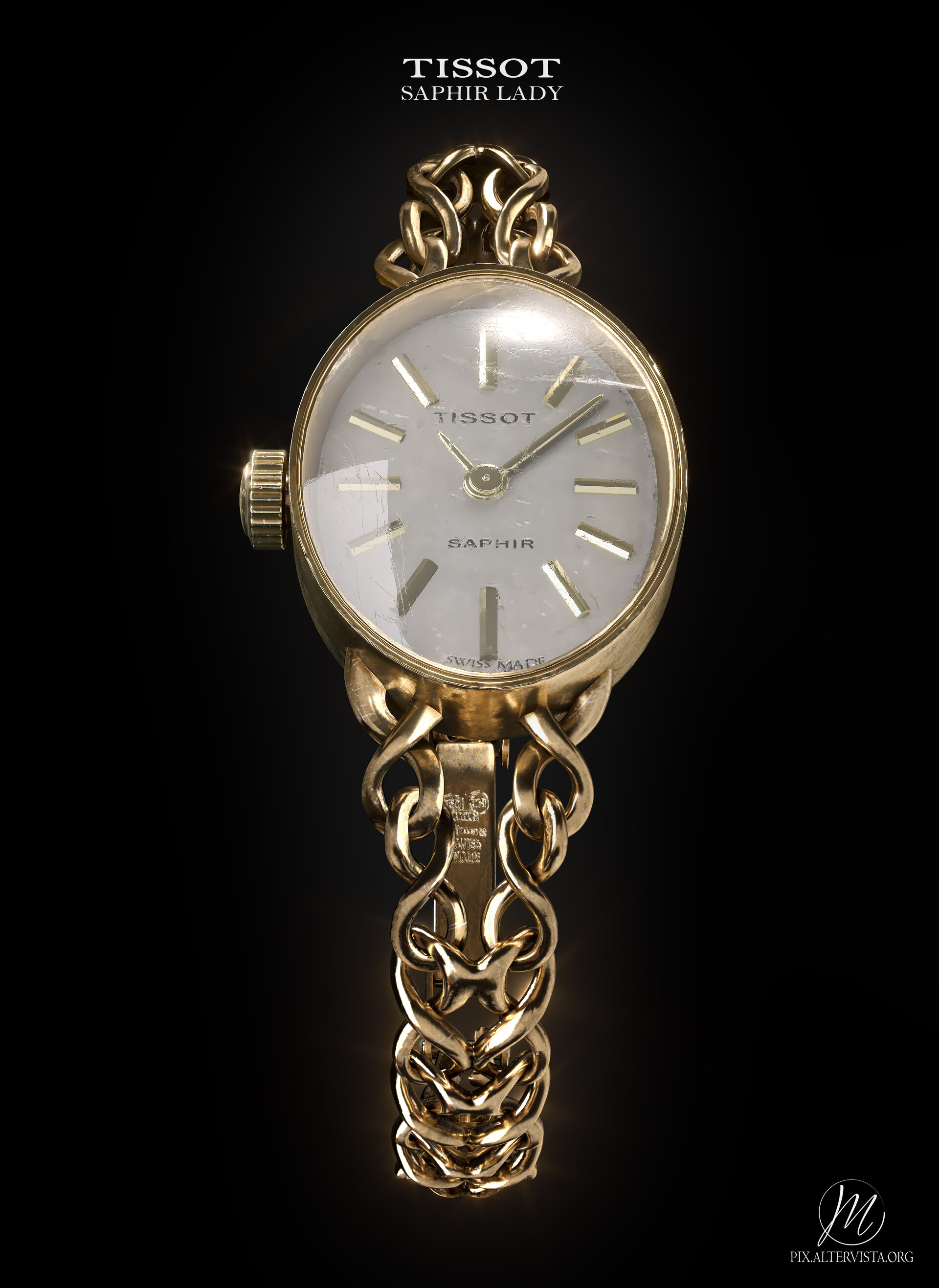 Tissot saphir sales