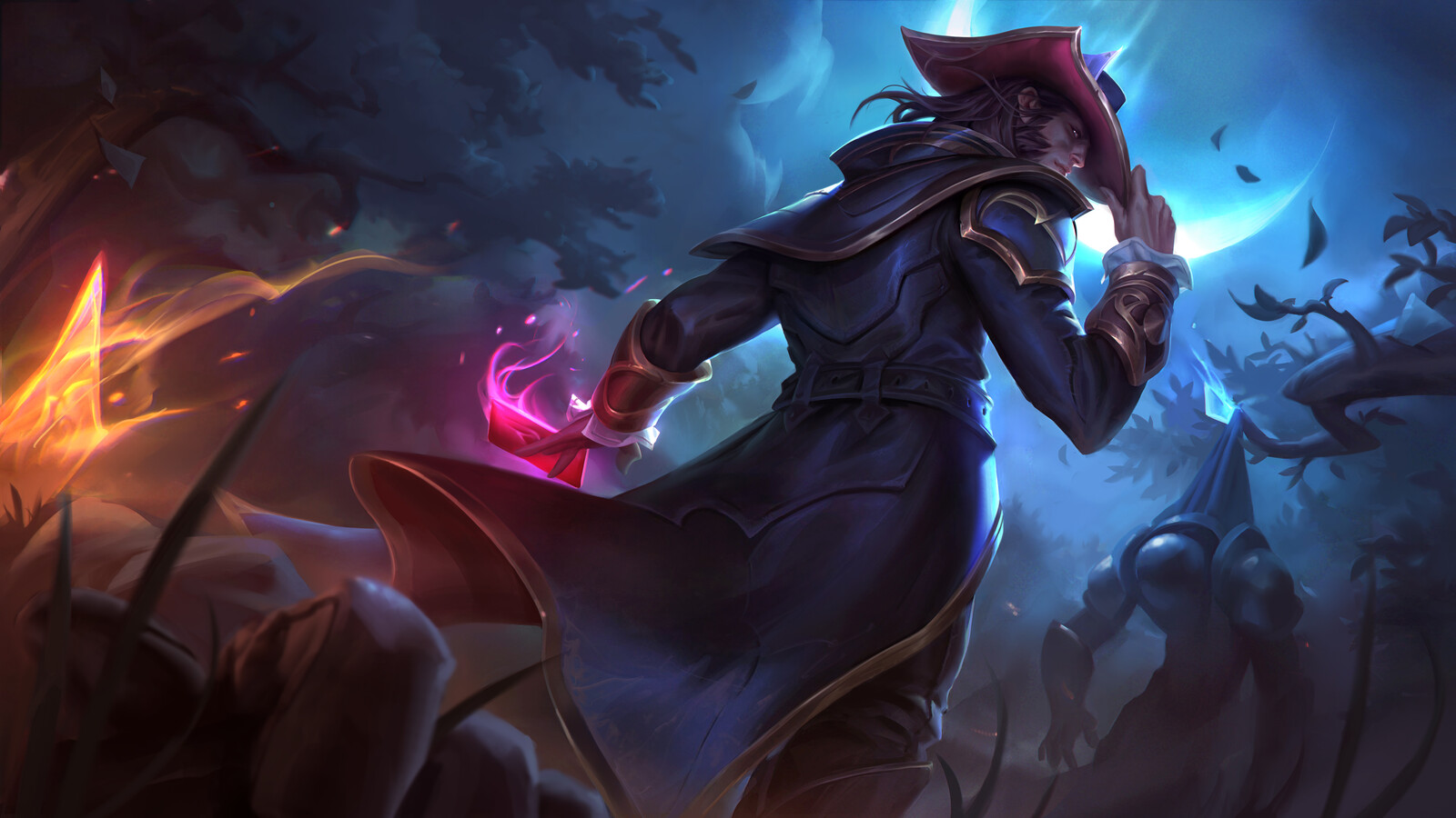 Twisted Fate splash- Fanart