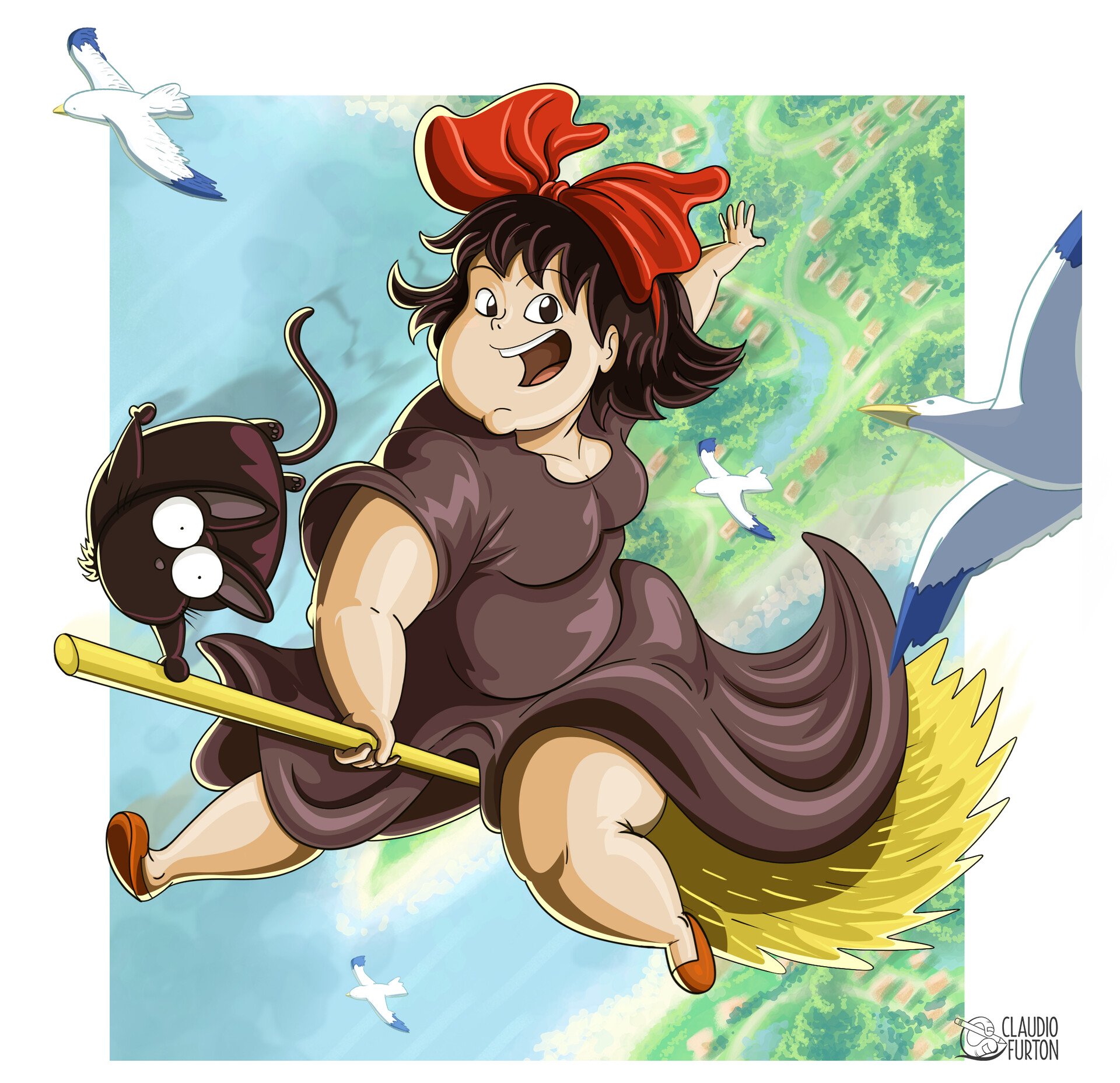 Artstation Kiki Plus Size Claudio Furton