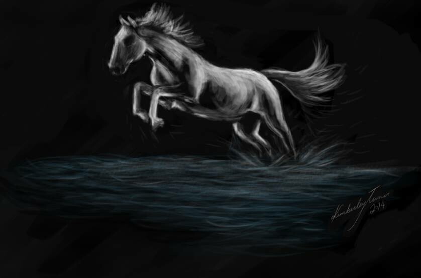 ArtStation - Ghost horse