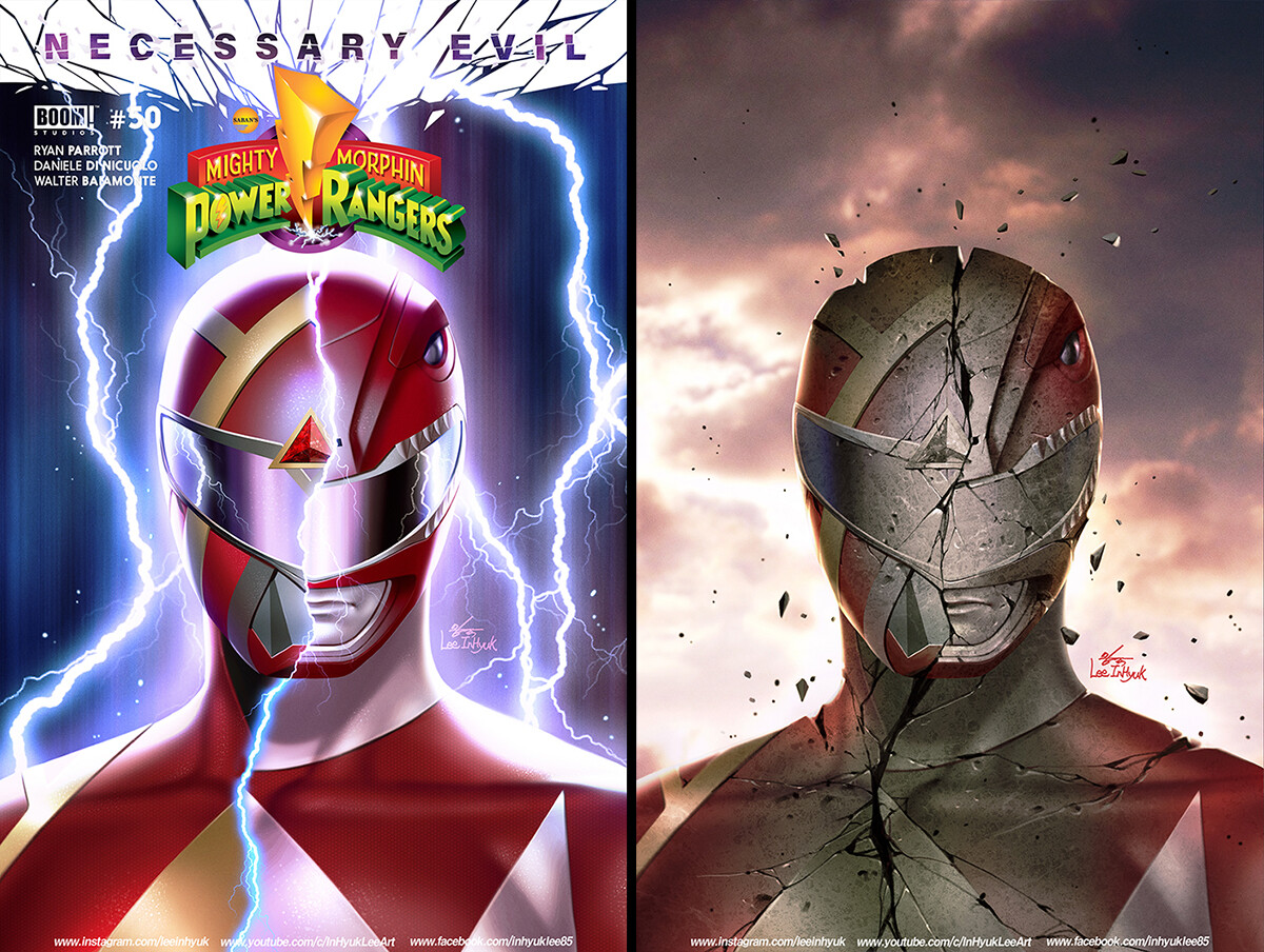 MIGHTY MORPHIN POWER RANGERS #50 (1:100 and 1:50) 