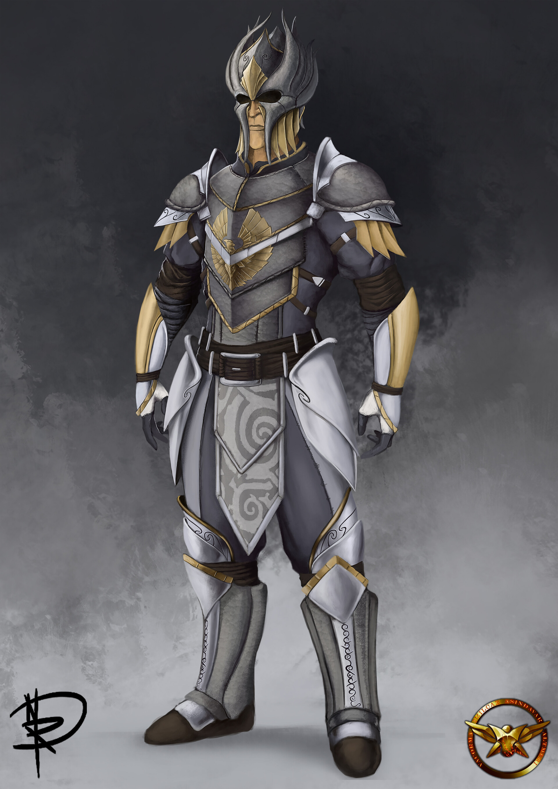 ArtStation Beyond Skyrim Dominion Mariner Armor Set