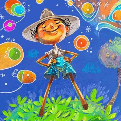 Child book illustration