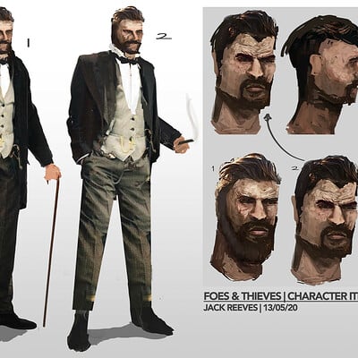 Jack reeves jack reeves t f character iteration
