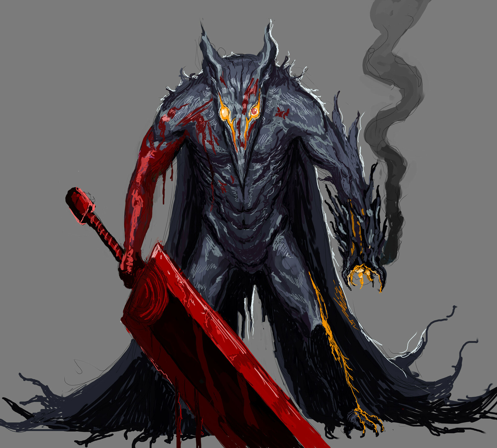 Artstation Berserk Fan Art Apostle Guts Leo S You would think the monster would be the least of guts' problem. artstation berserk fan art apostle