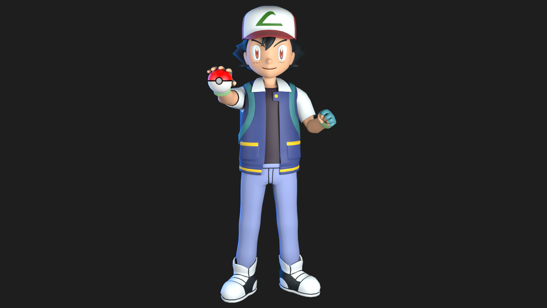 Ash Ketchum by BhalSketchit on DeviantArt