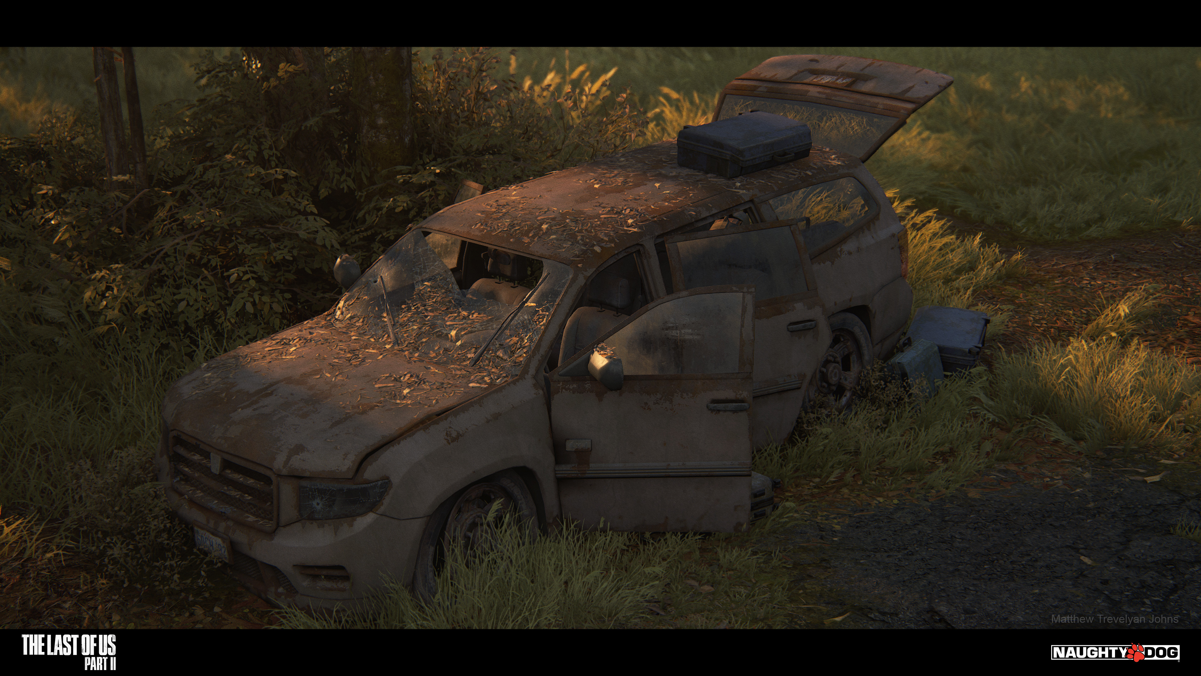 Reuben and Tiffany also did a great job in applying the 'move-mod' system that I supported Ke Xu in implementing. It allows for vehicles to be posed for a more dynamic appearance with very little additional mesh cost