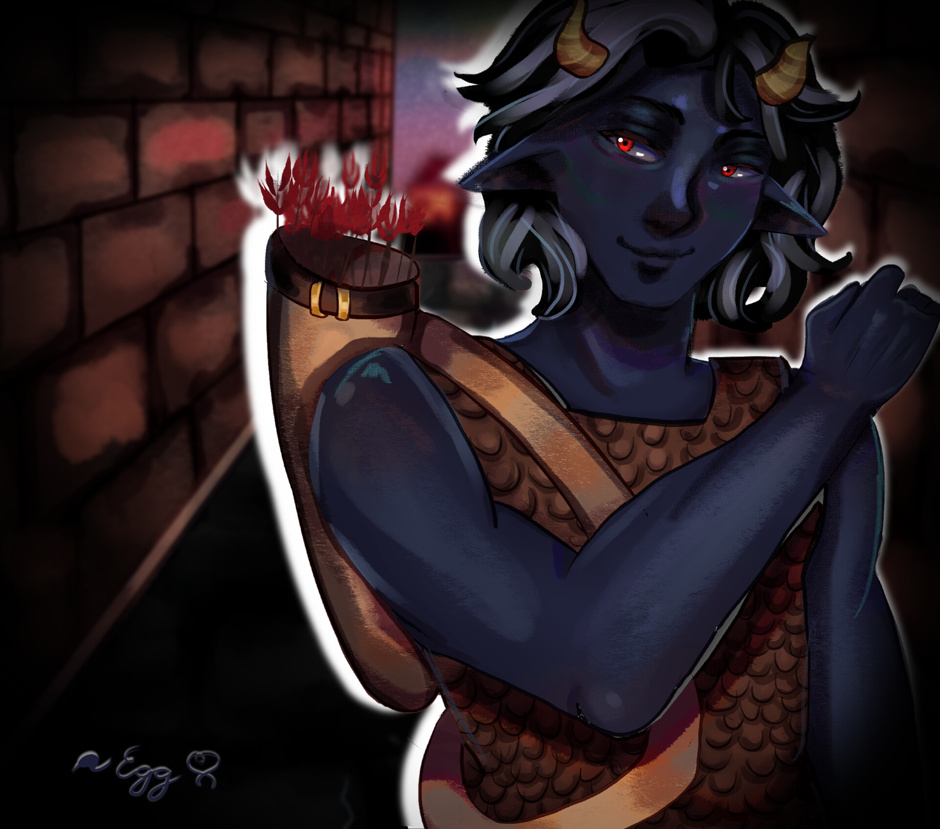 Artstation Tiefling Blood Hunter Maria Clara Scarpelli Egg Kek All orders are custom made and most ship worldwide within 24 hours. tiefling blood hunter maria clara