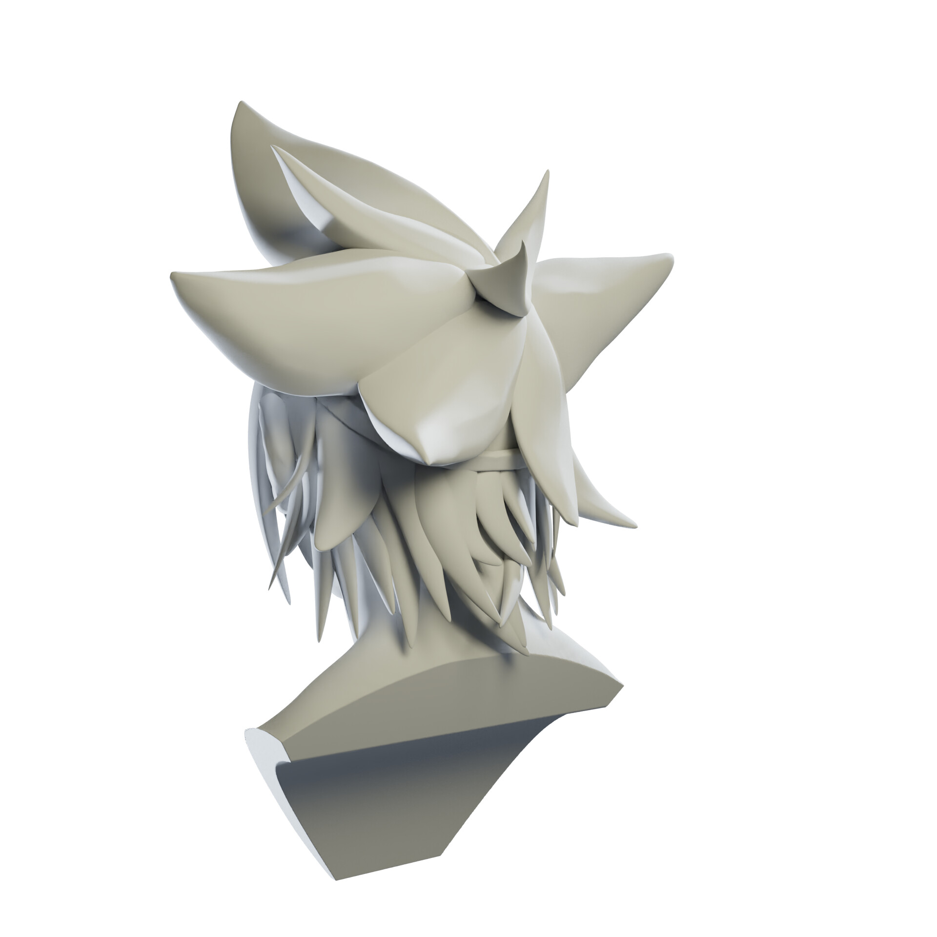 ArtStation - JIN MORI 3D MODEL - GOD OF HIGHSCHOOL