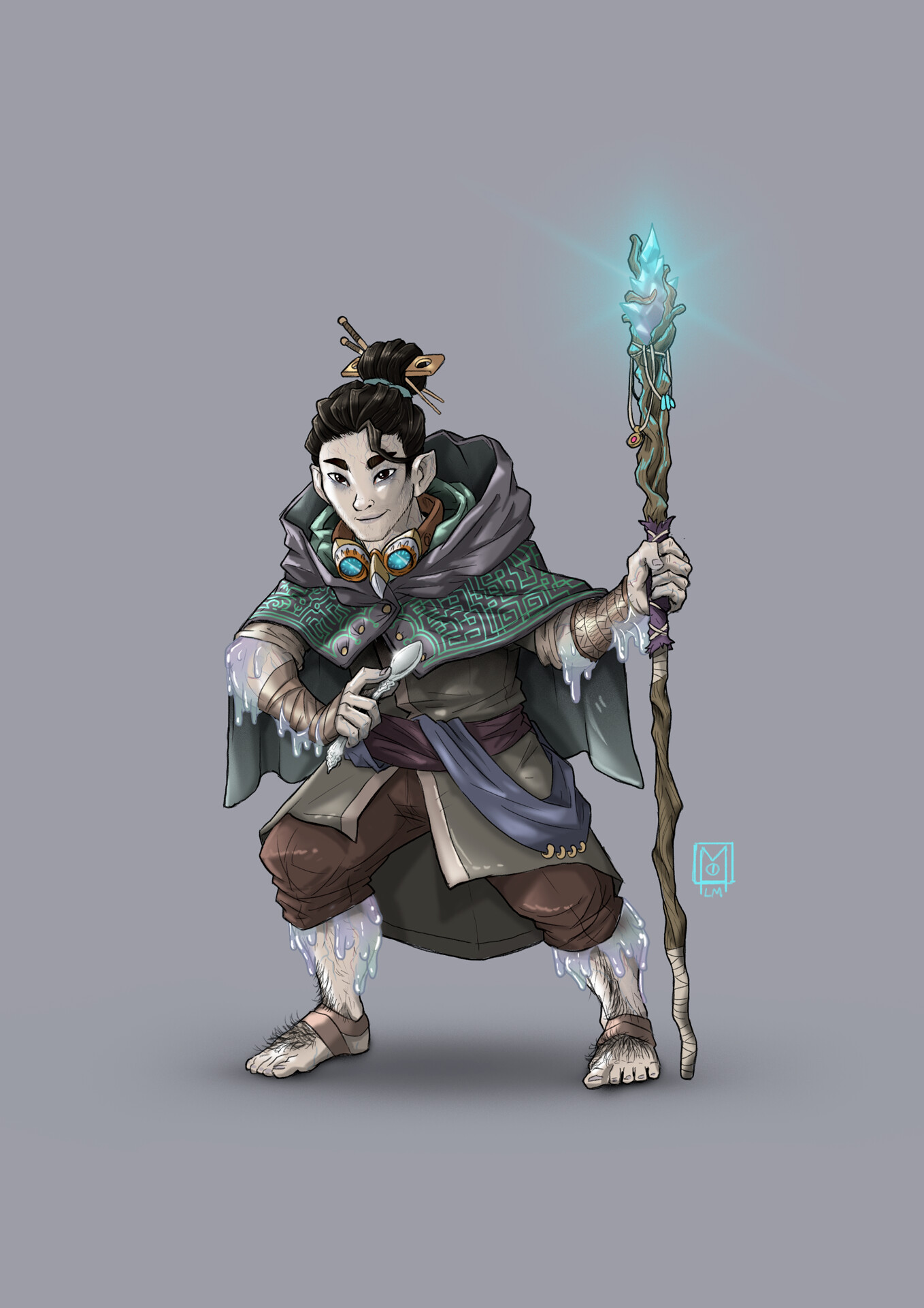 Halfling sorcerer deals