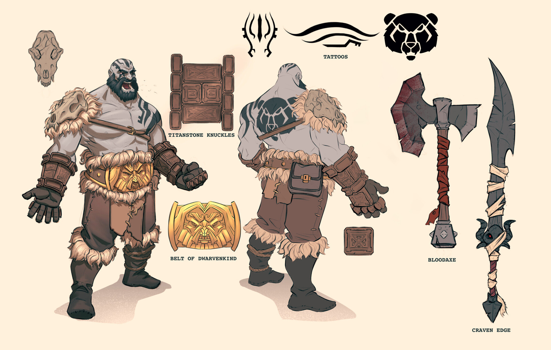 Artstation Grog Strongjaw Michael Ollerton