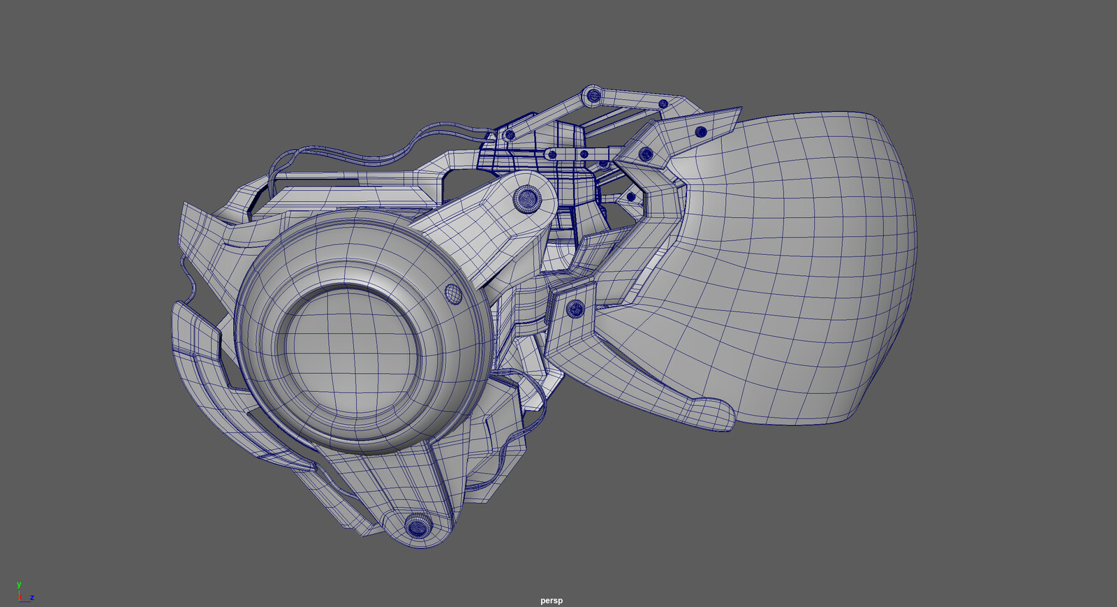 Wireframe - side
