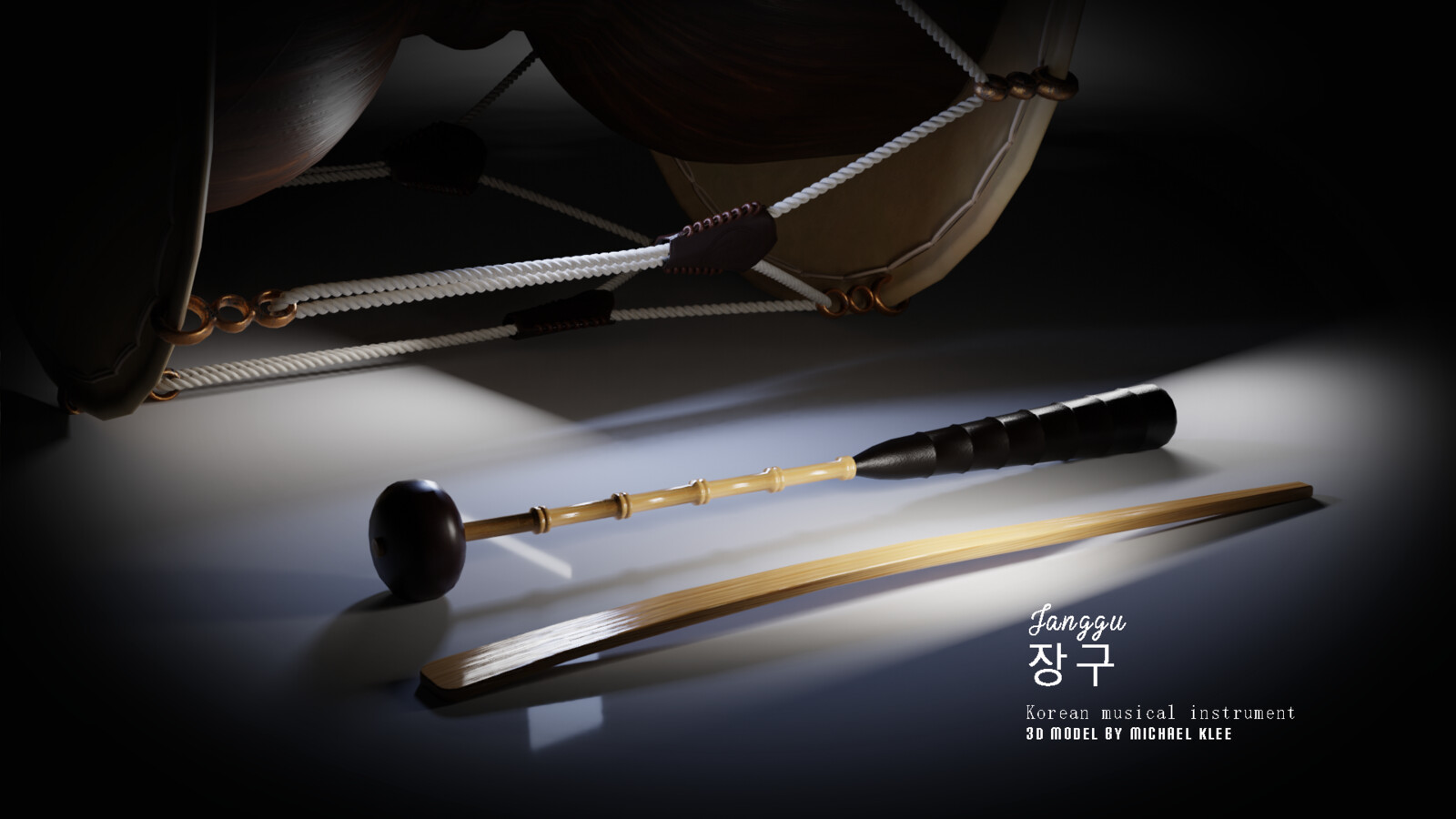 Janggu 장구 sticks
