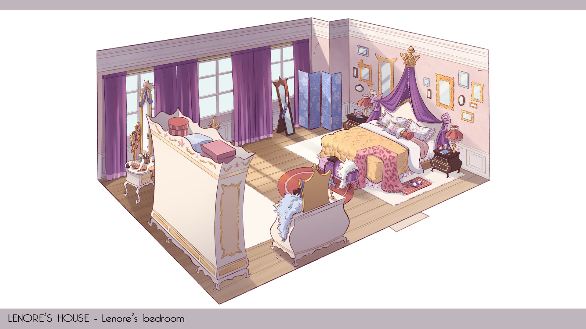 ArtStation - WASP - Bedroom