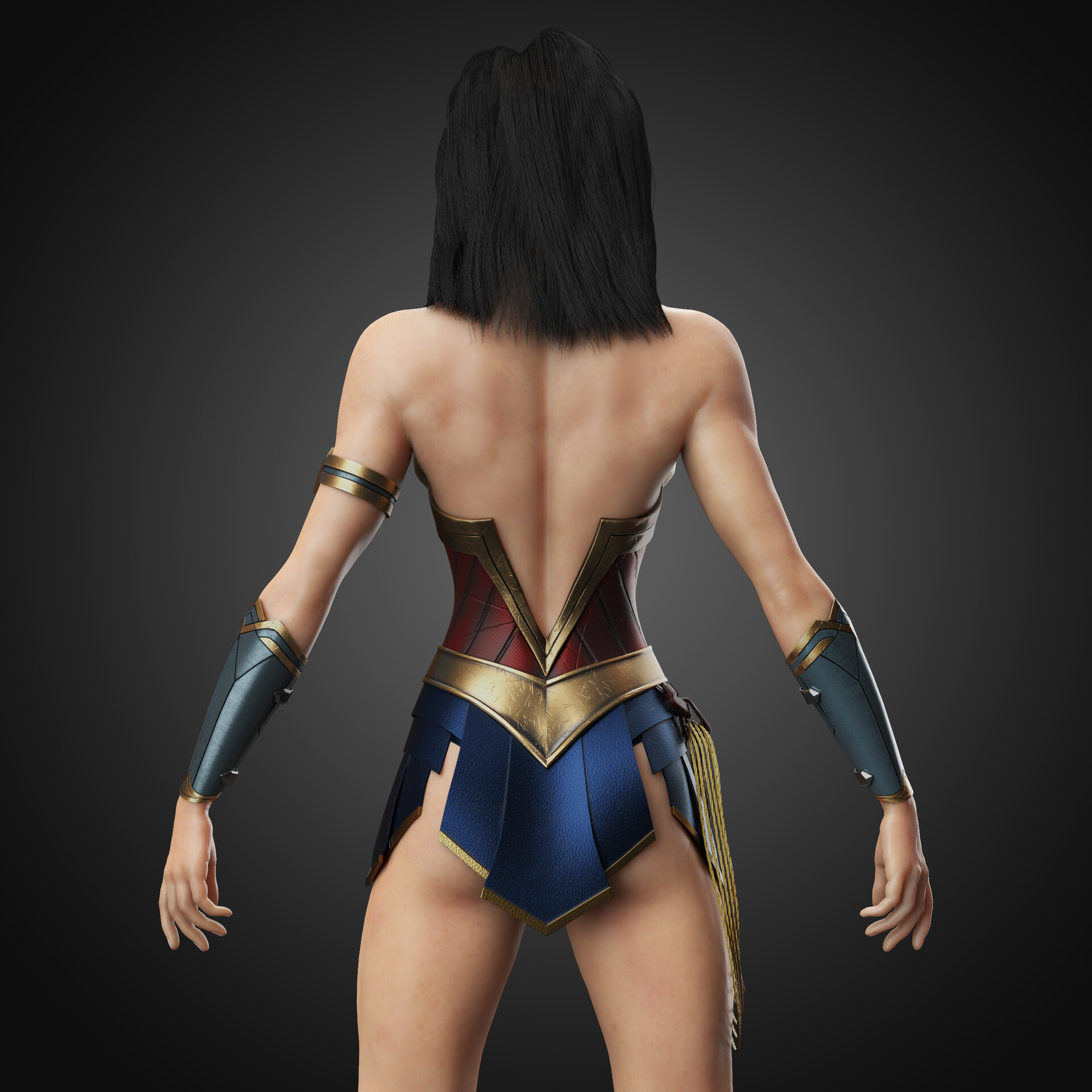 ArtStation - Wonder Woman New 52/Bloodlines Costume