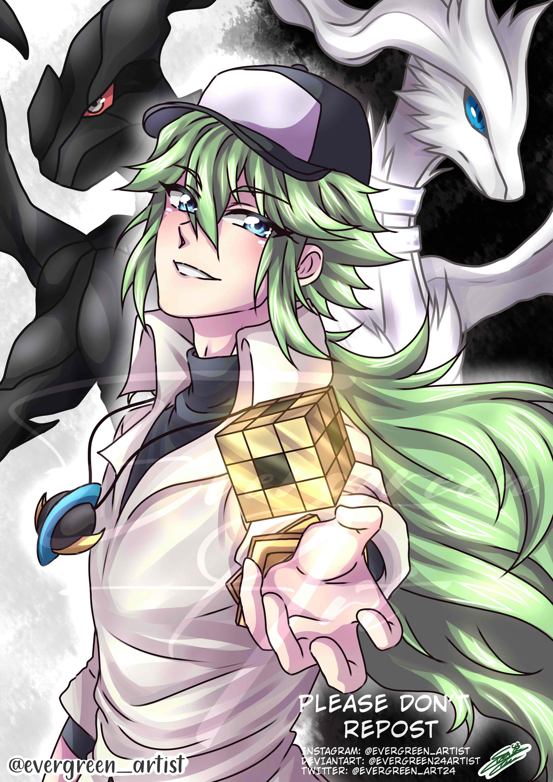 Artstation N Pokemon B W Fanart