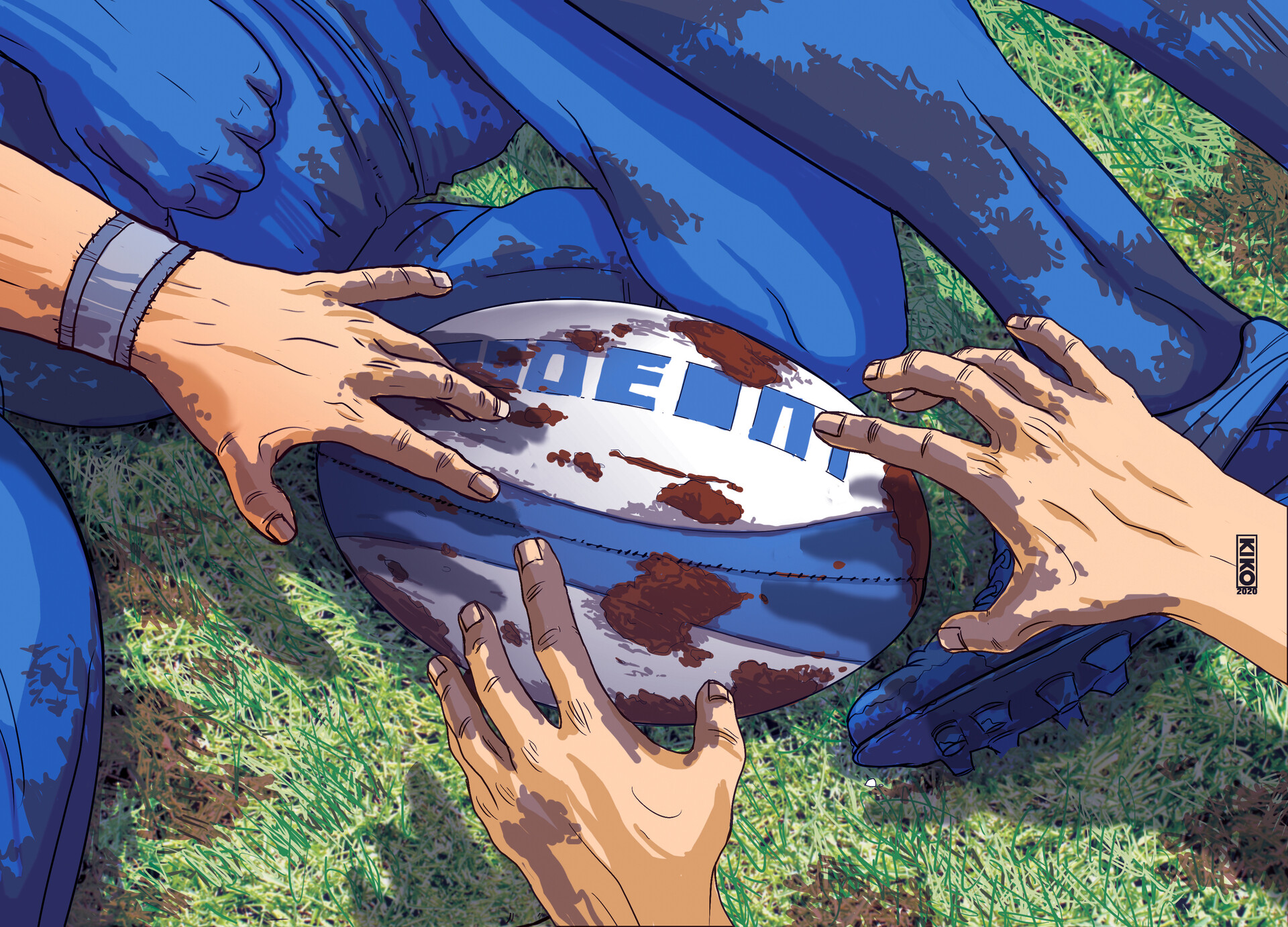 ArtStation - Rugby
