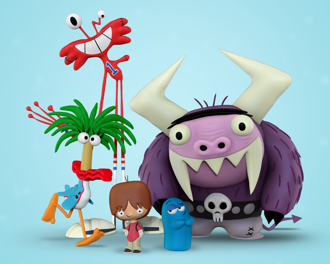 ArtStation - Foster's Home for Imaginary Friends