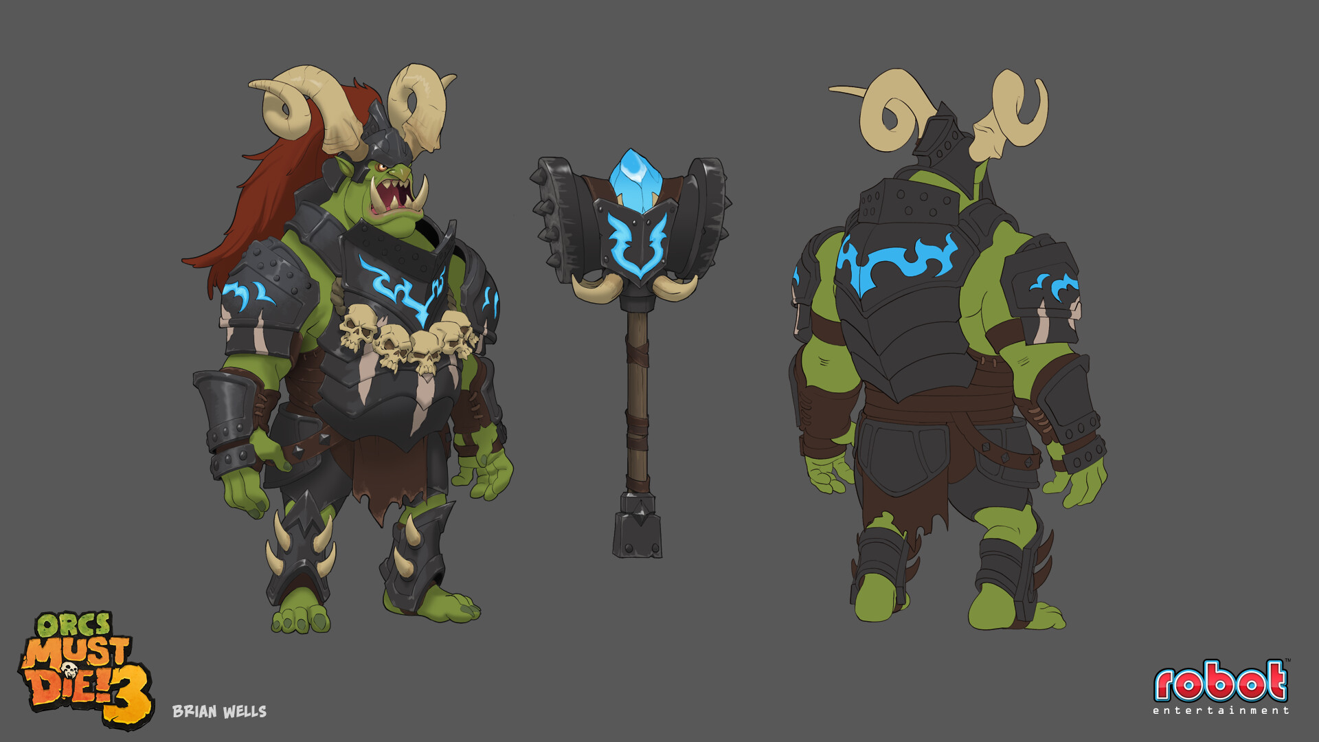 Brian Wells Orcs Must Die! 3 Orc Boss