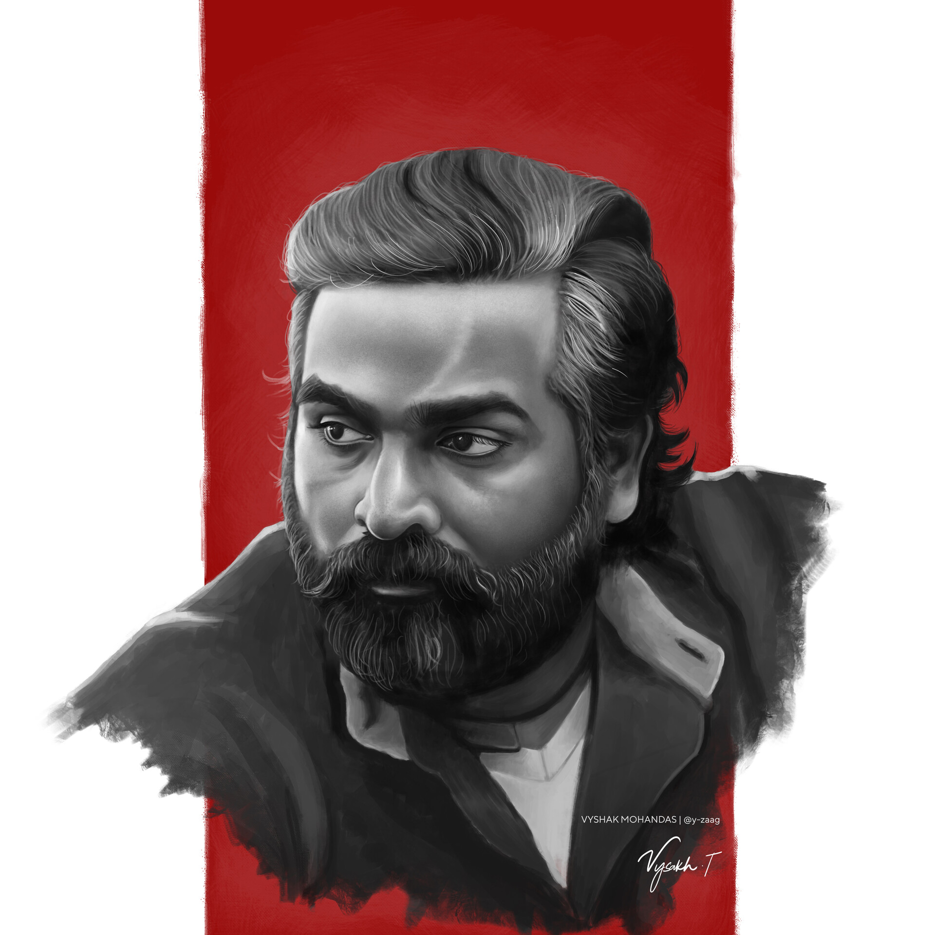Artstation Vijay Sethupathi Actor