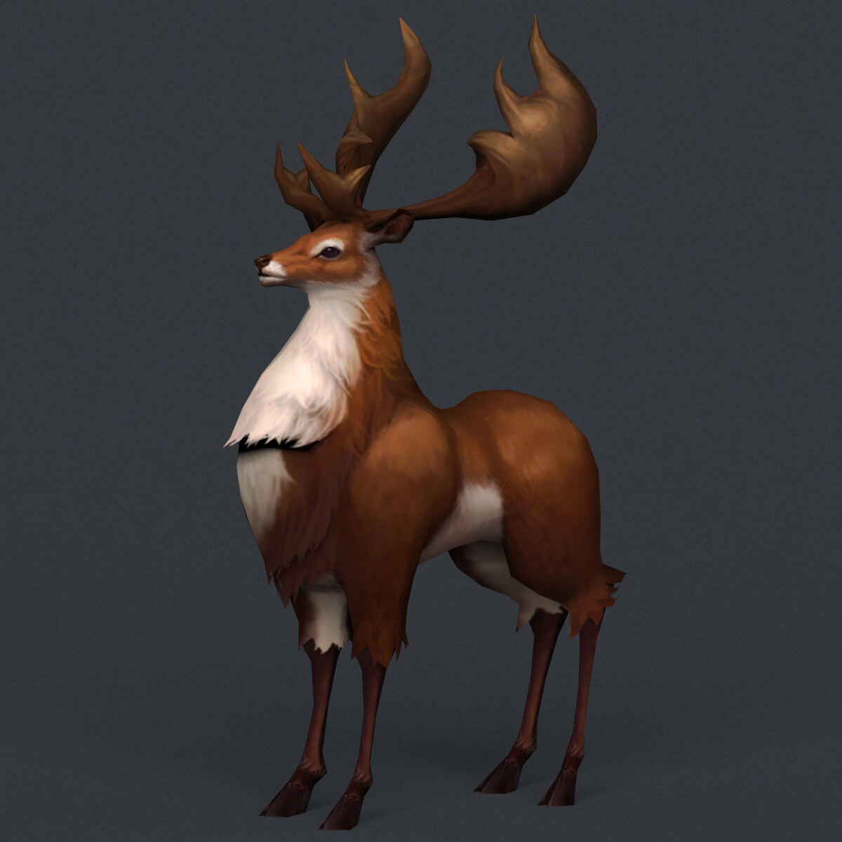 ArtStation - Fantasy Deer