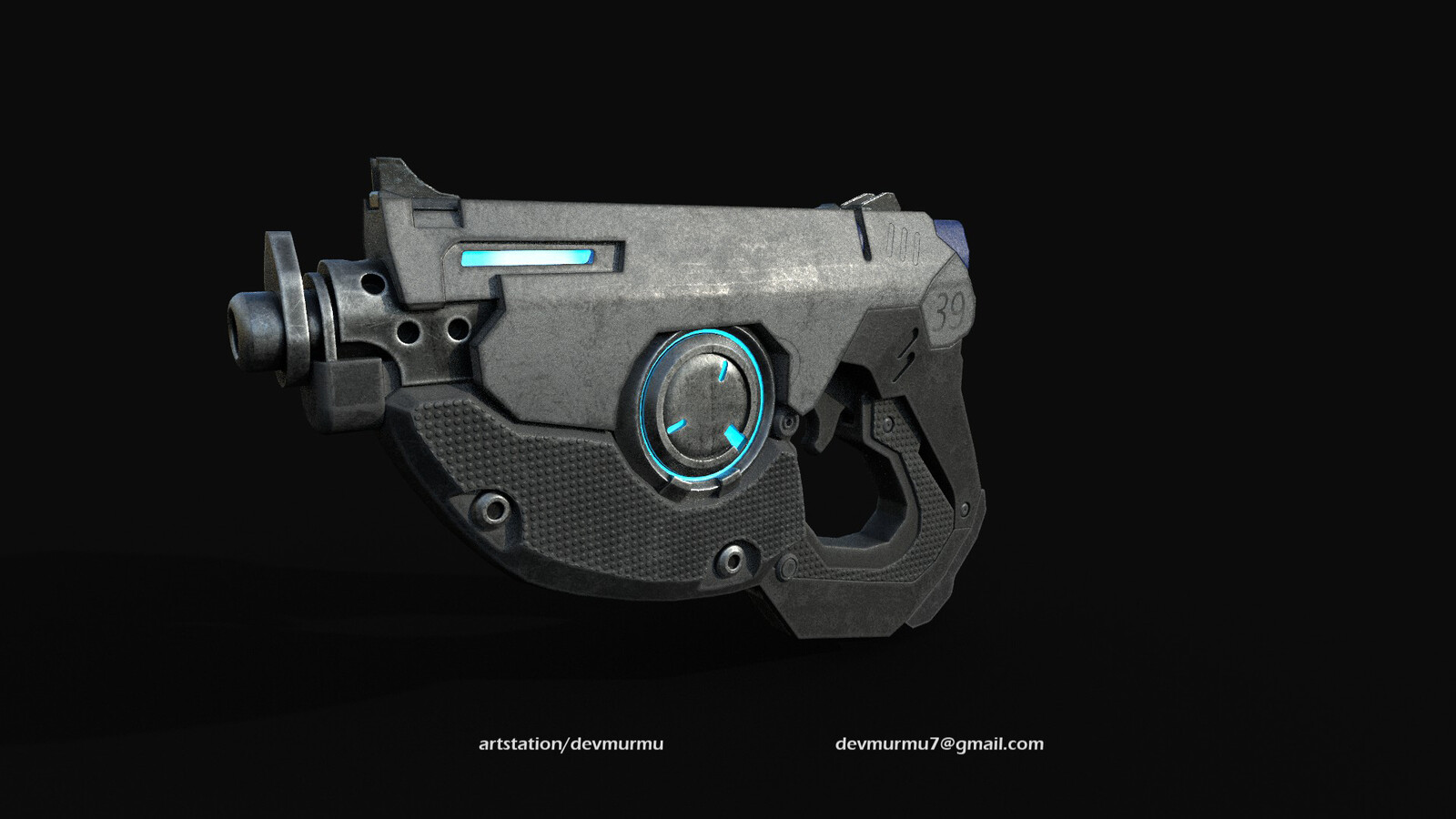 Tracer Gun prospective view 