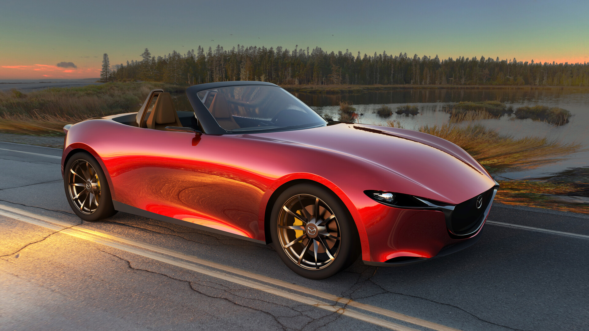 Charles Zheng 2025 Mazda MX5 Miata Maya Modeling Project