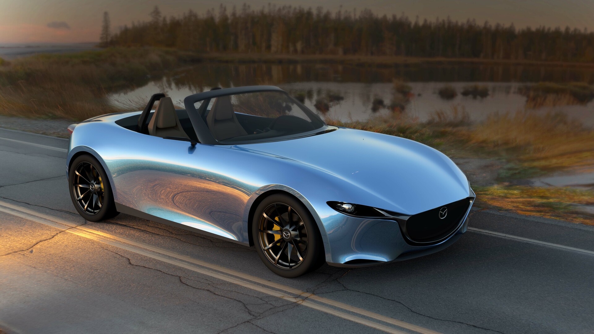 Charles Zheng 2025 Mazda MX5 Miata Maya Modeling Project