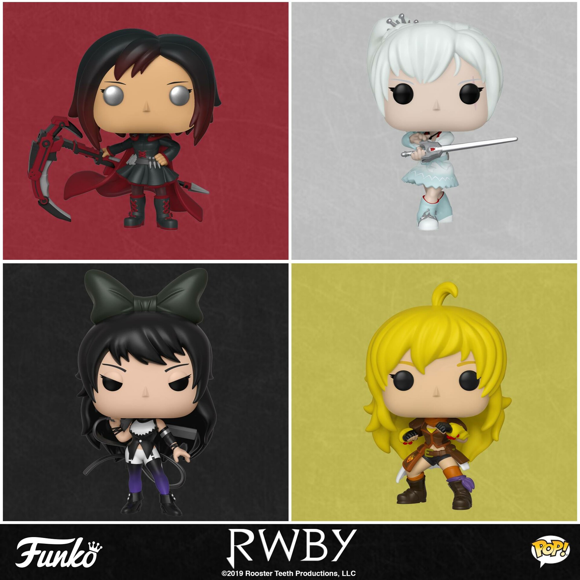 Rwby vinyl figures 2025