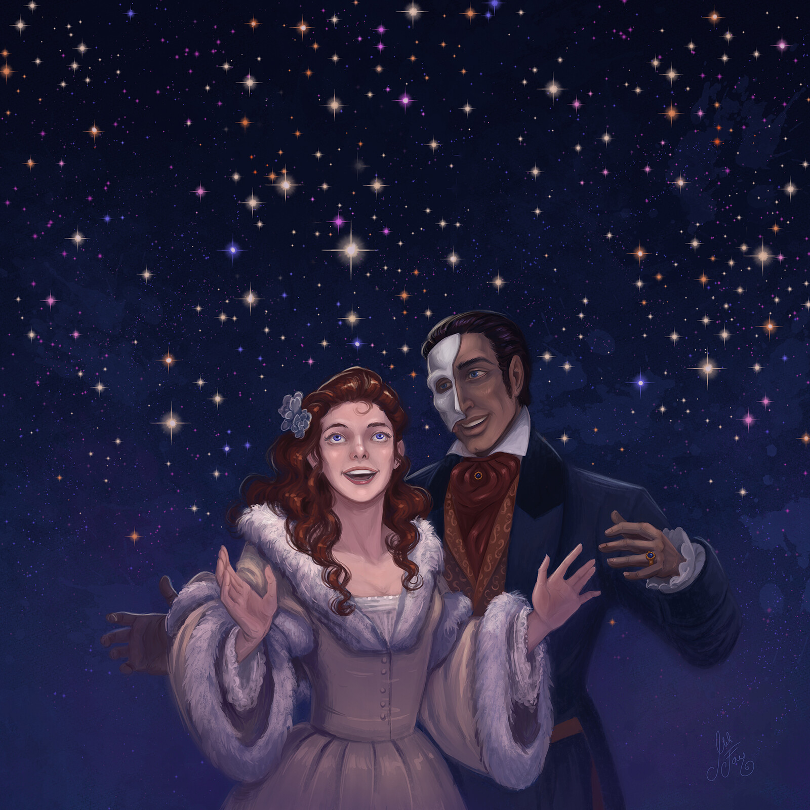 Phantom of the opera shop art