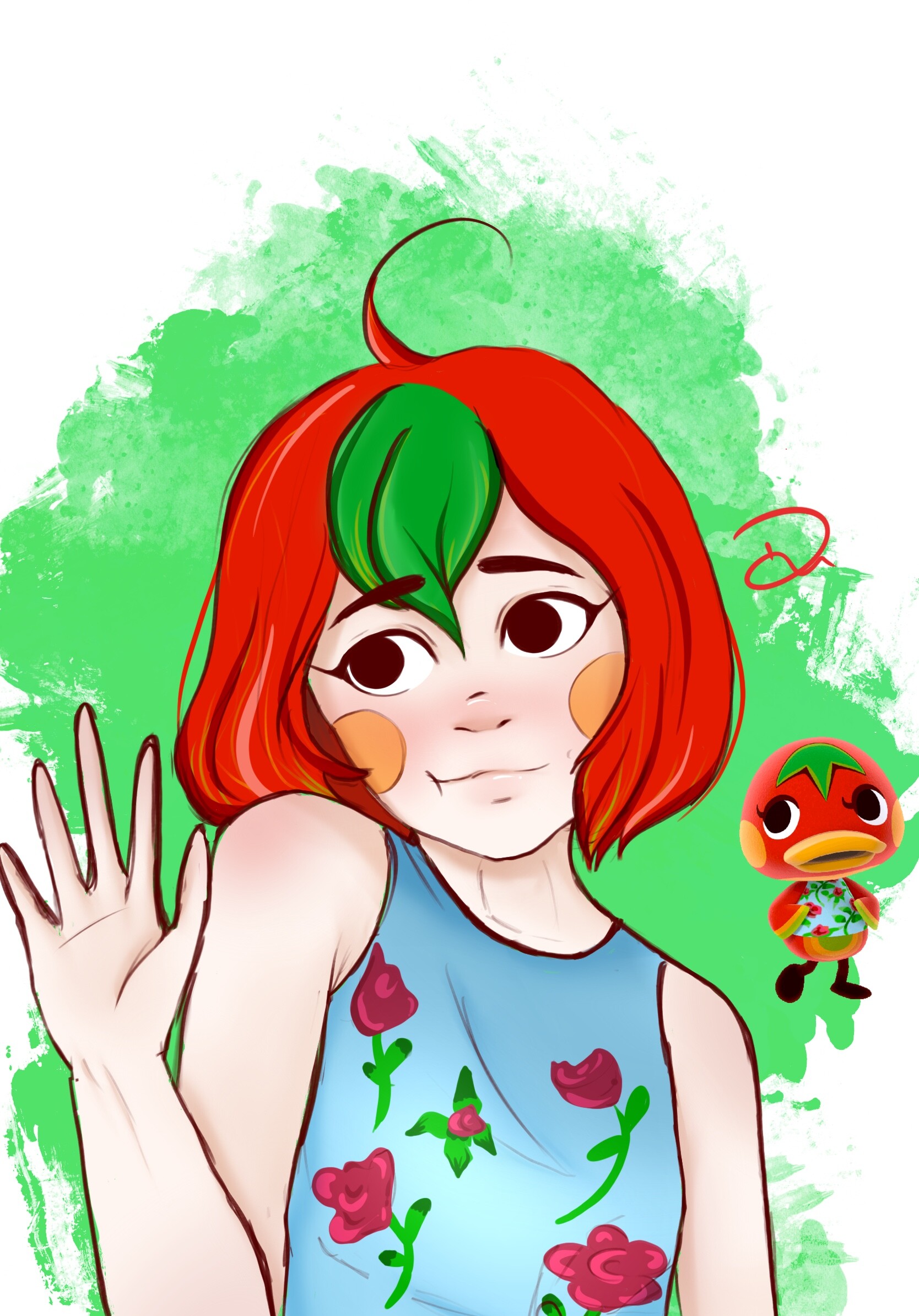 ArtStation Ketchup animal crossing