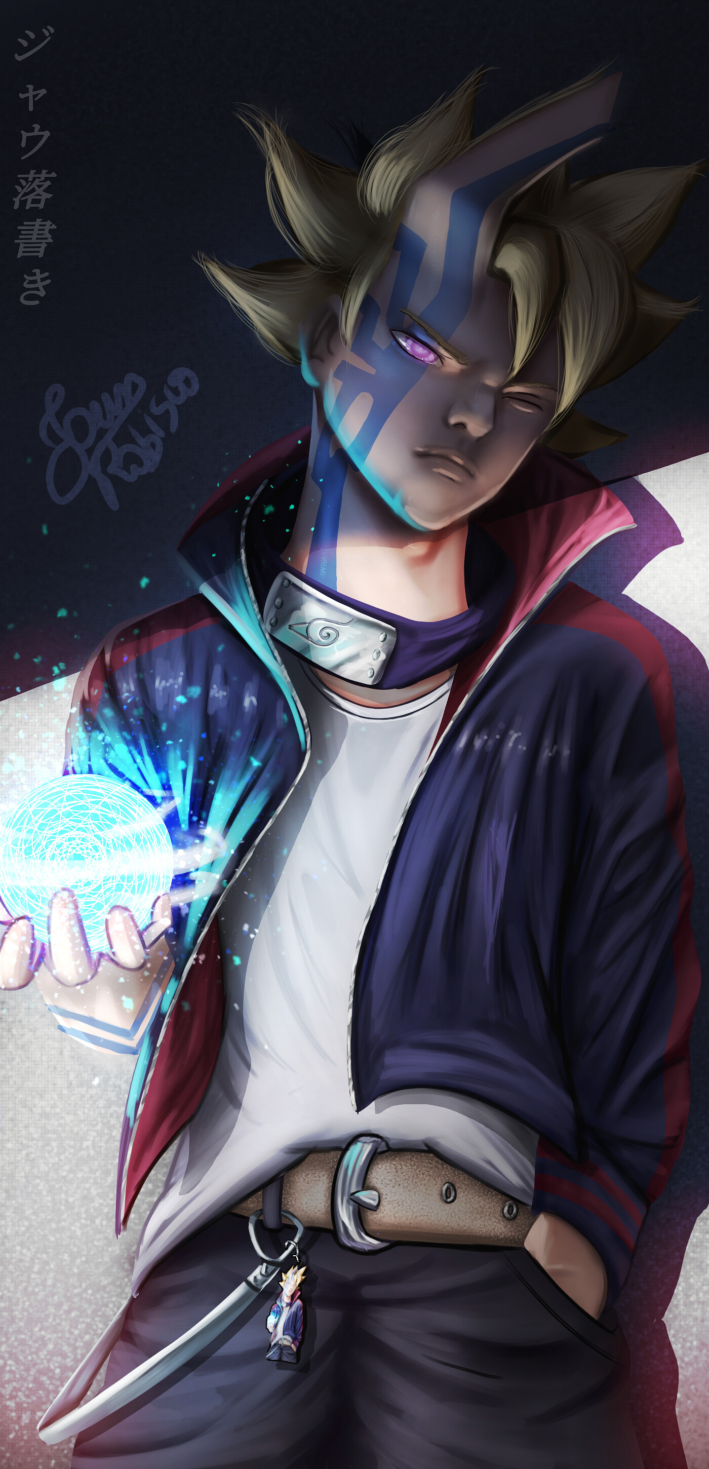 Artstation Boruto Otsutsuki Mode Jaum Rabisco In boruto's new chapter, boruto, naruto, sasuke, and kawaki are left reeling after the hard fight with both isshiki, and the spirit of momoshiki otsutuski, which can possess boruto through his. artstation boruto otsutsuki mode jaum rabisco