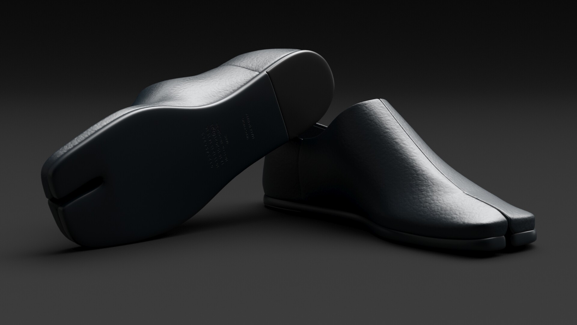 ArtStation - Tabi Leather Loafers 3D model